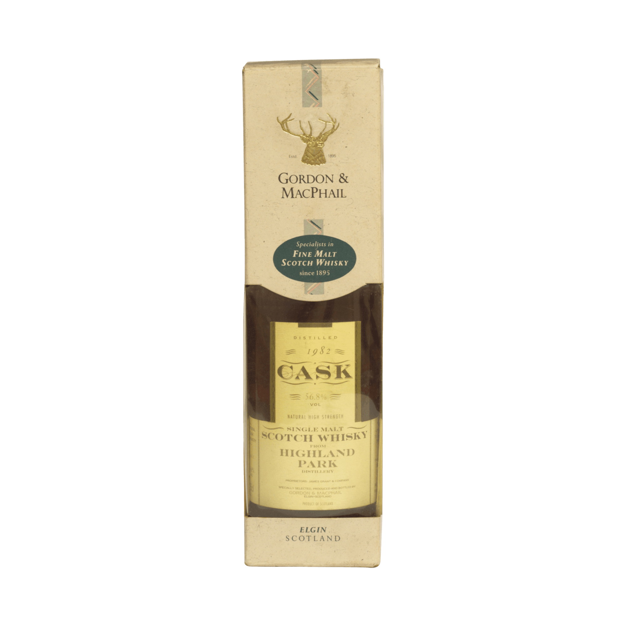 Highland Park 1982 Gordon & MacPhail 56.80%