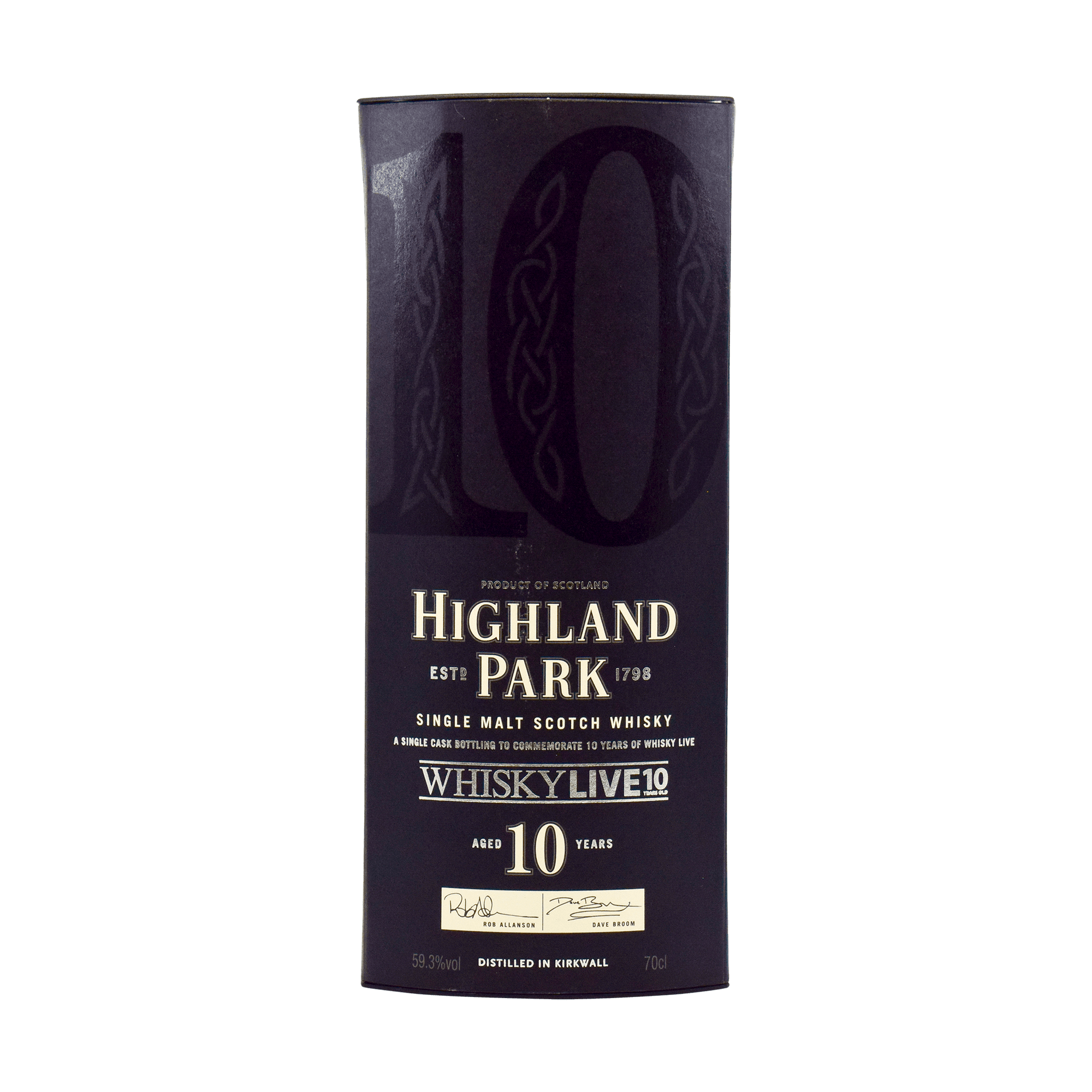 Highland Park 1999 10 Year Old Whisky Live Tokyo 2010 59.30% 70cl