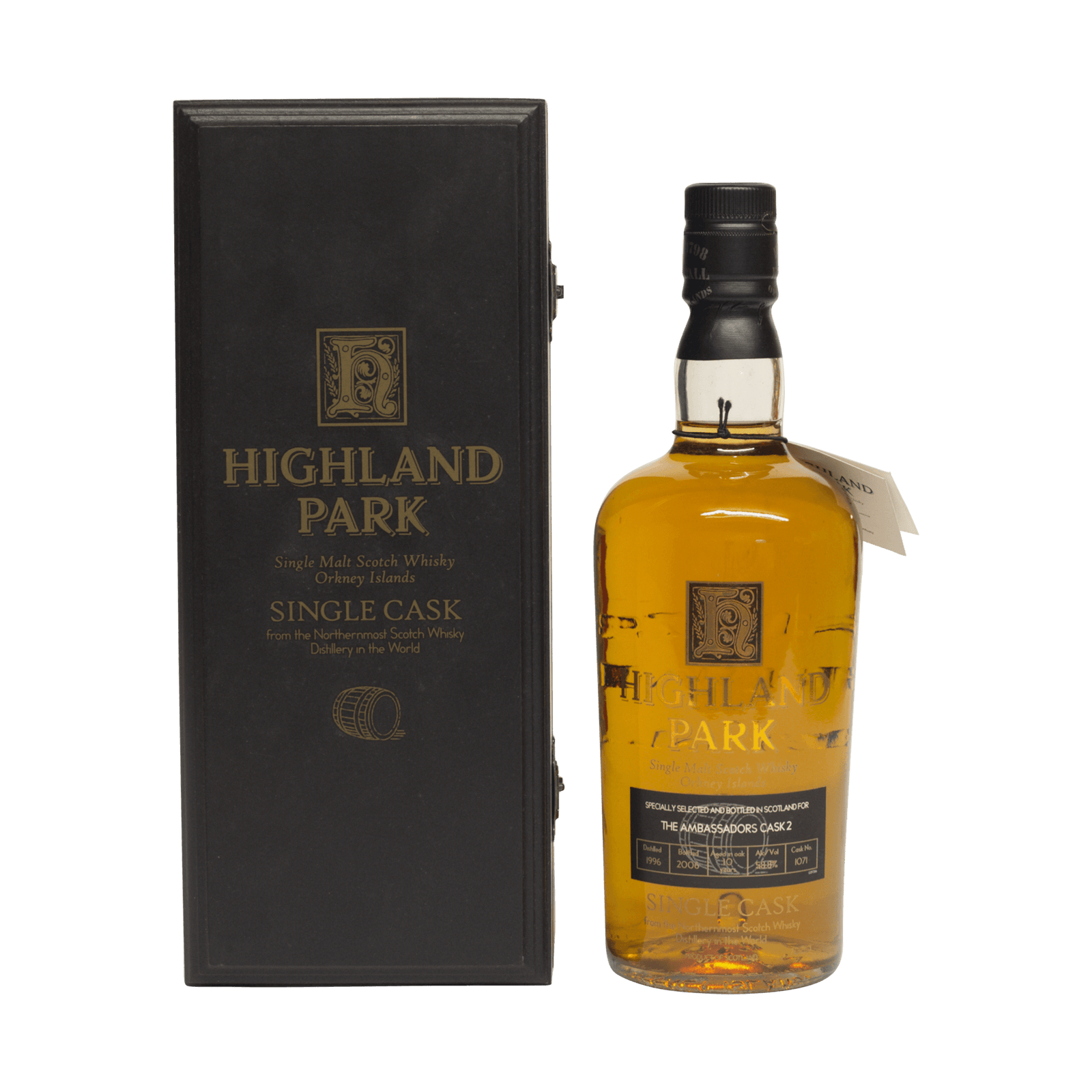 Highland Park 1996 10 Year Old ’The Ambassadors Cask’ 58.80%