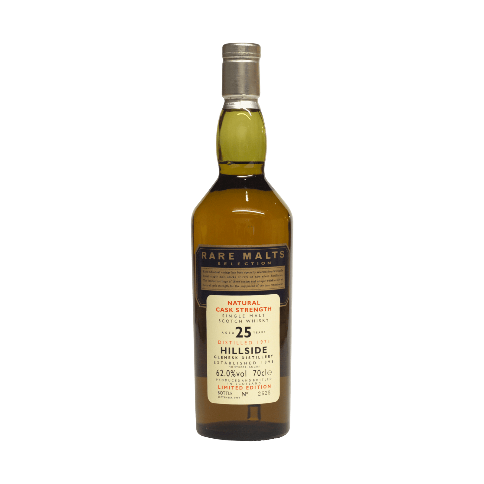 Hillside 1971 25 Year Old Rare Malts Selection 62.00%