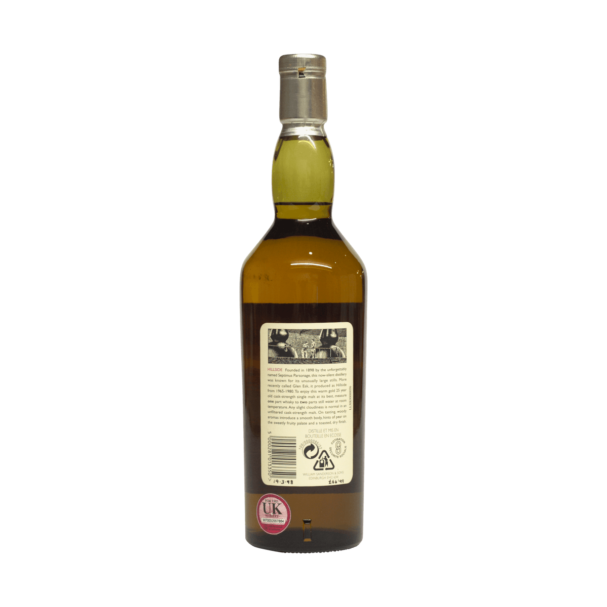 Hillside 1971 25 Year Old Rare Malts Selection 62.00%