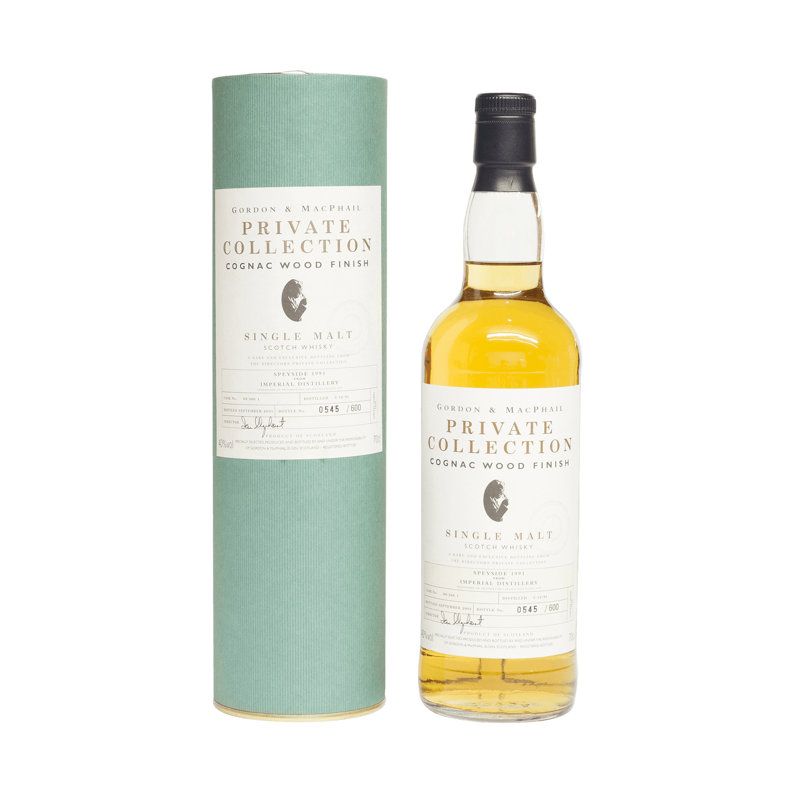 Imperial 1990 11 Year Old Gordon & MacPhail Private Collection 40.00%