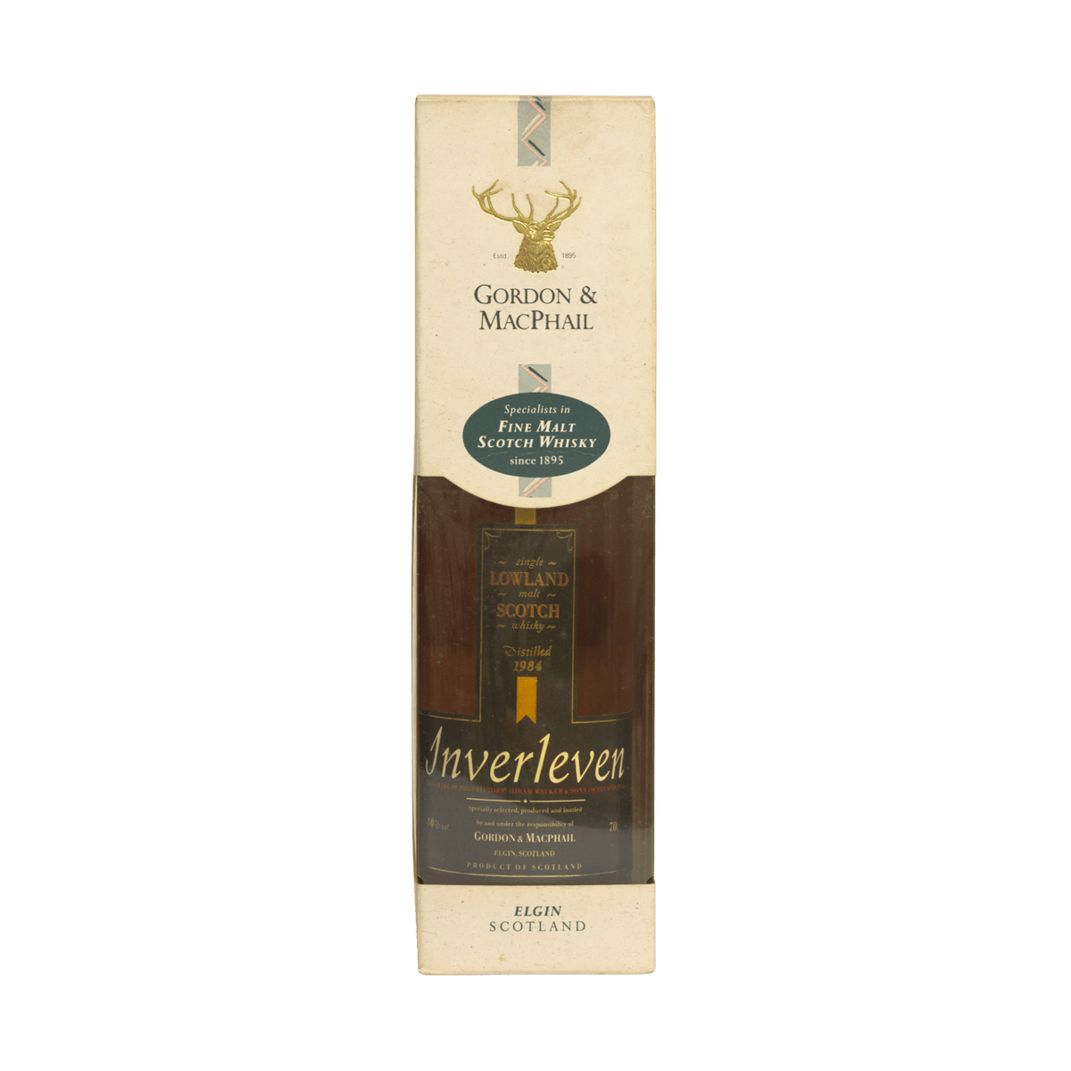 Inverleven 1984 12 Year Old Gordon & MacPhail 40.00%