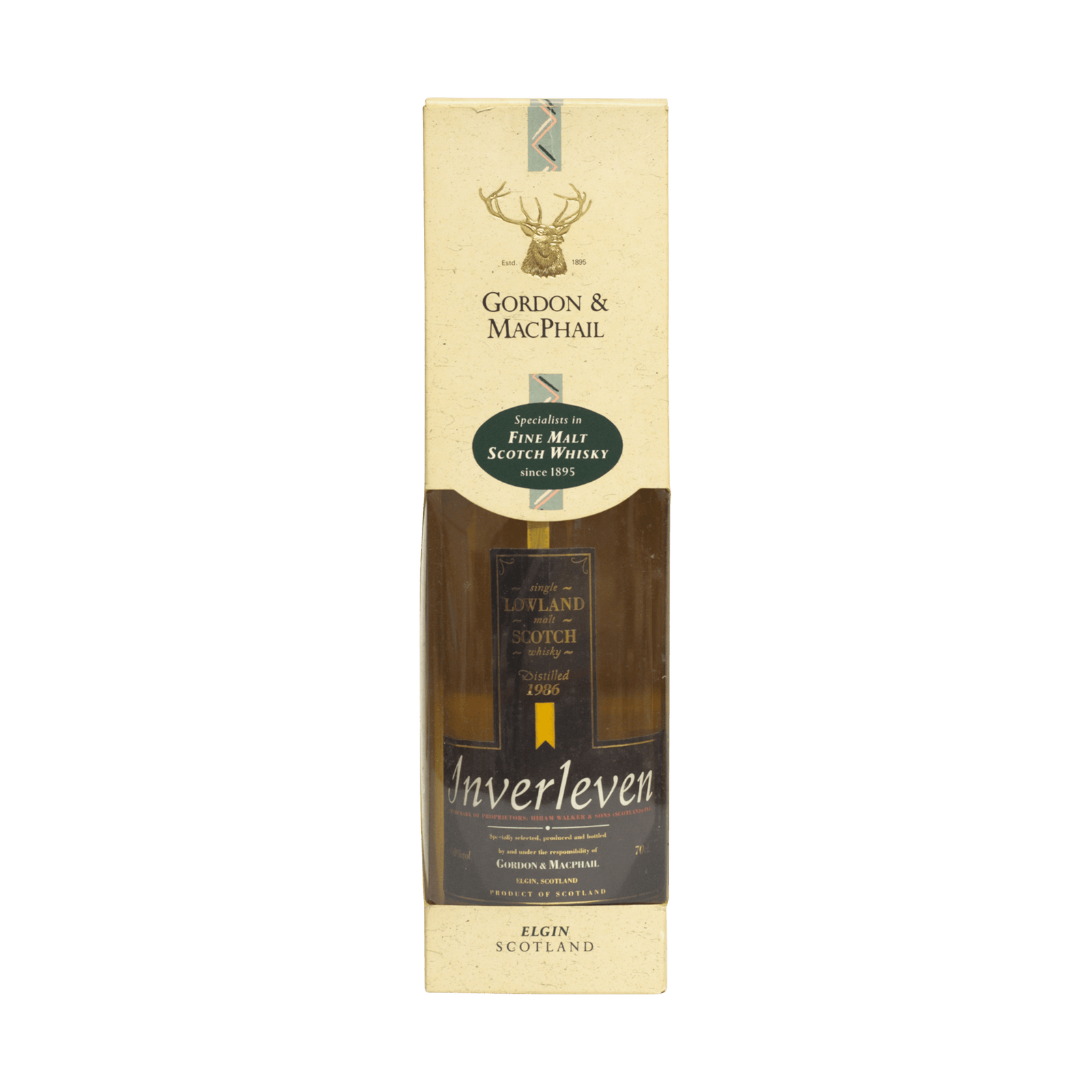 Inverleven 1986 16 Year Old Gordon & MacPhail 40.00%