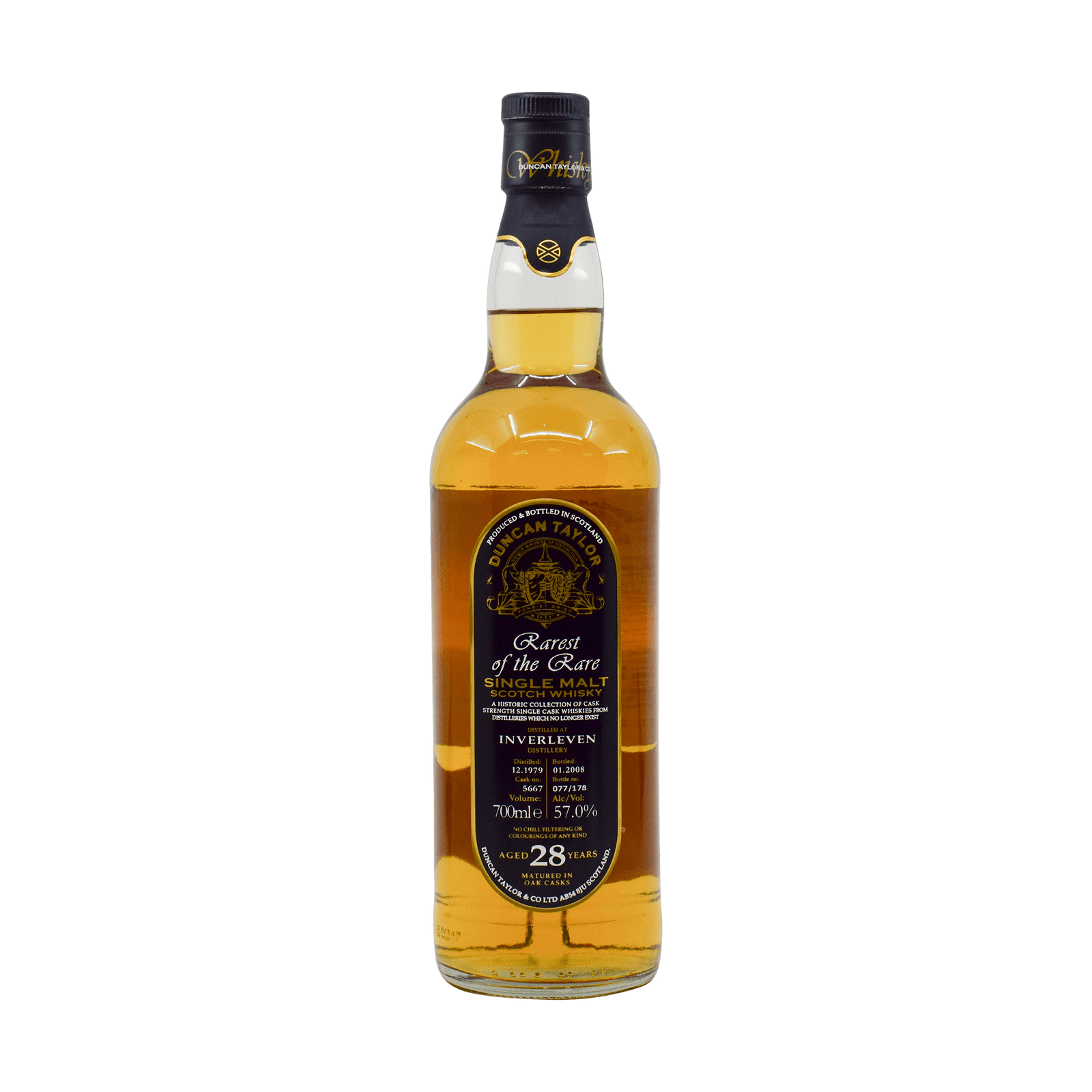 Inverleven 1979 28 Year Old 'Rarest of the Rare' Duncan Taylor 57.00% 70cl