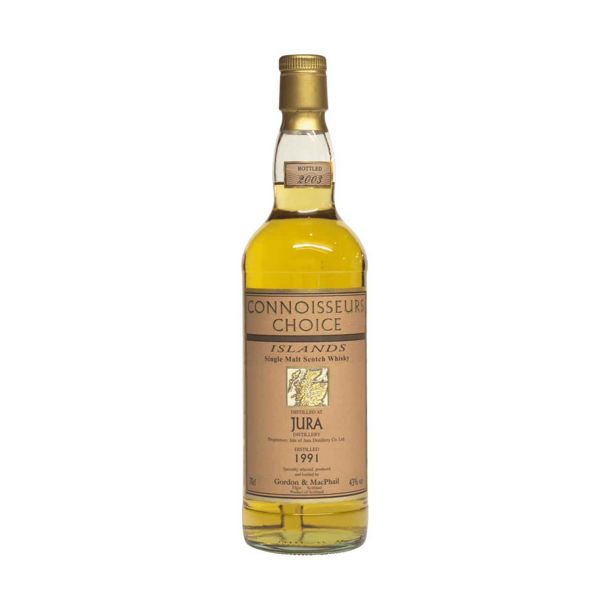 Jura 1991 12 Year Old &#39;Connoisseurs Choice&#39; Gordon &amp; MacPhail 40.00%