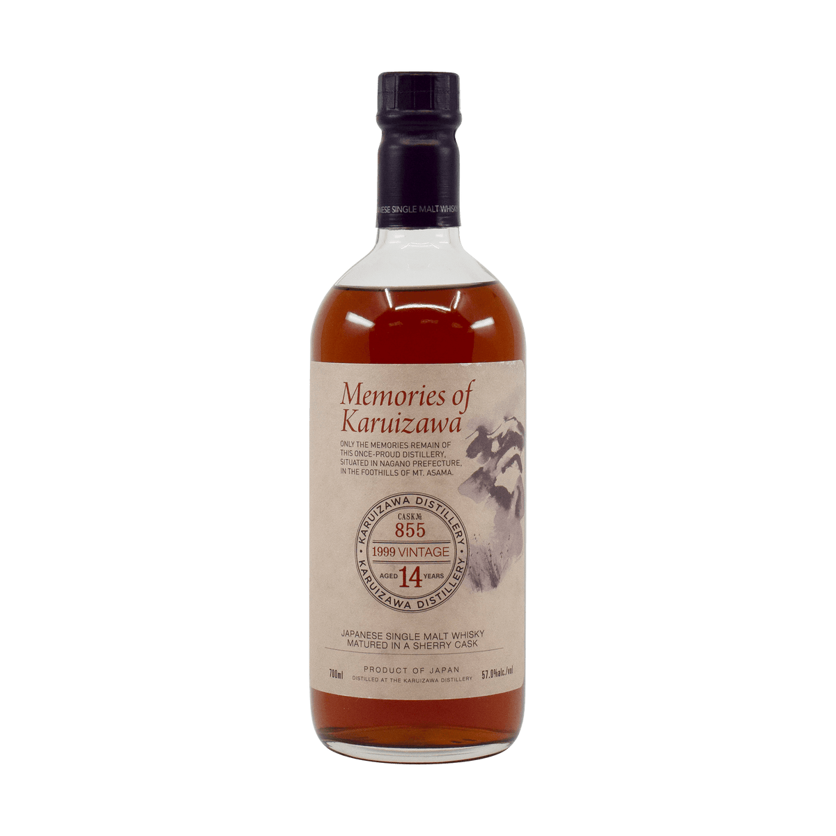 Karuizawa 1999 14 Year Old &#39;Memories&#39; 57.00% 70cl