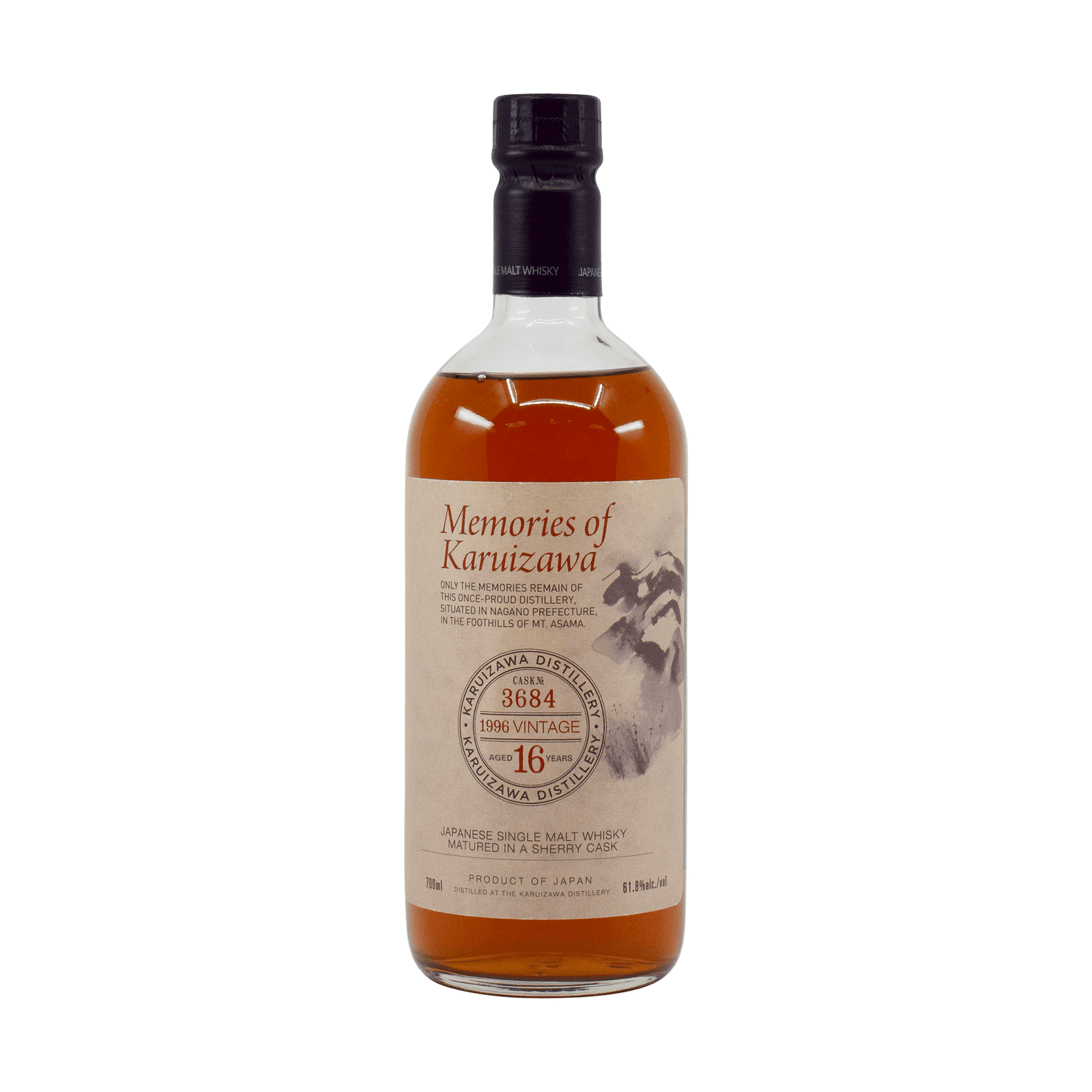 Karuizawa 1996 16 Year Old 'Memories' 61.80% 70cl