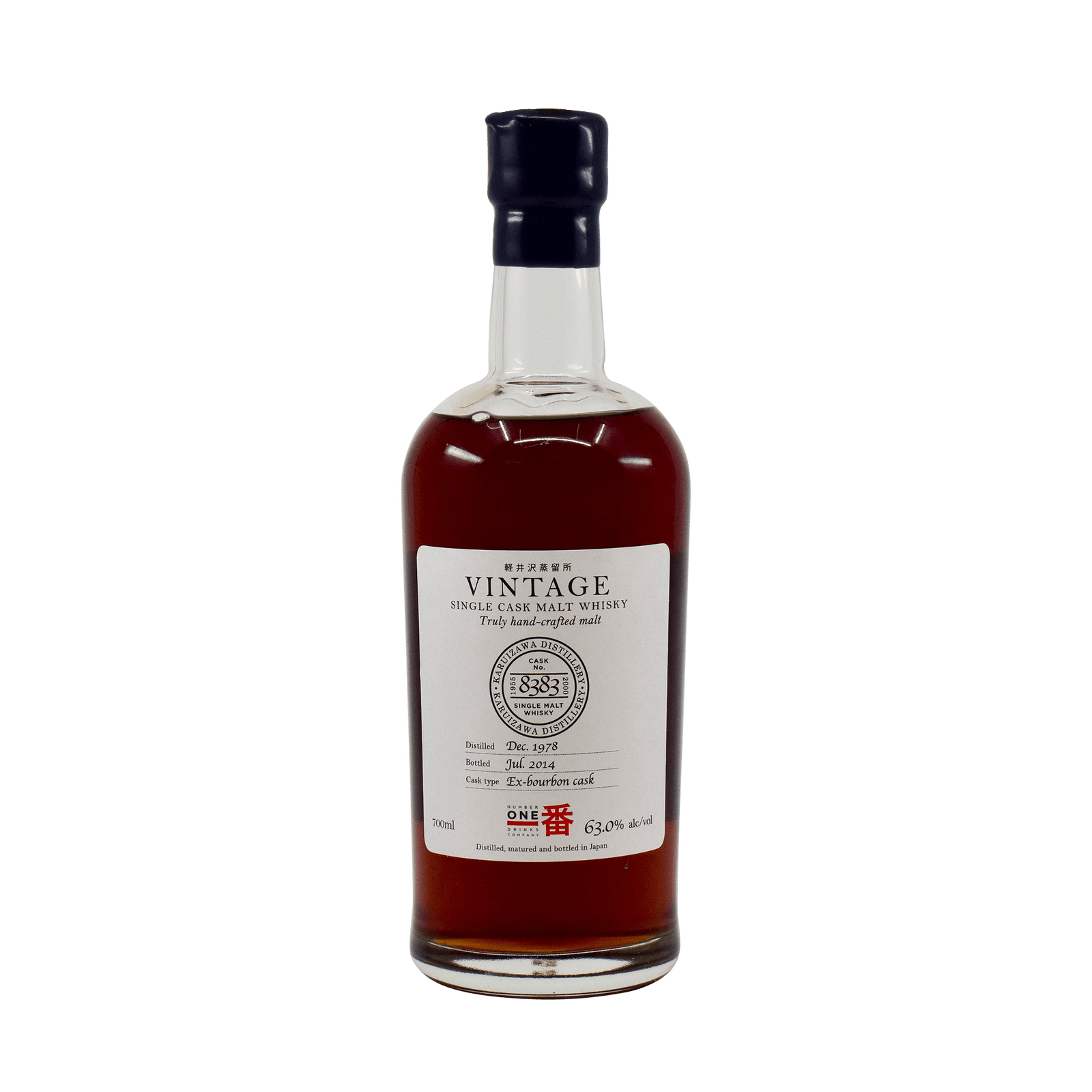 Karuizawa 1978 'Single Cask #8383' 63.00% 70cl