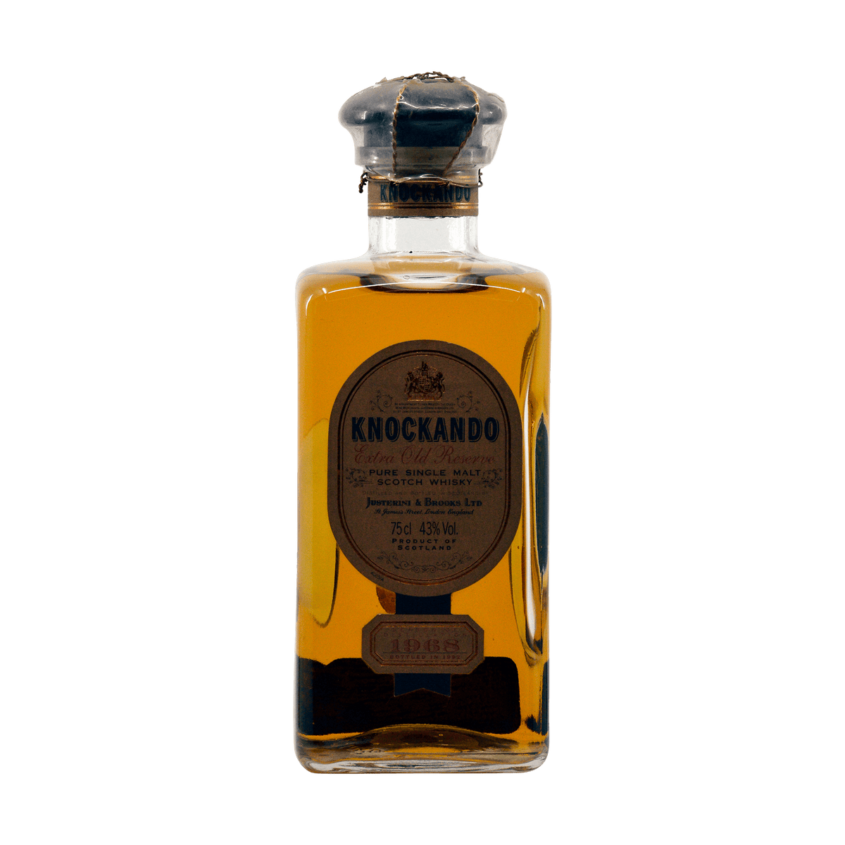 Knockando 1968 24 Year Old &#39;Extra Old Reserve&#39; Justerini &amp; Brooks 43.00%