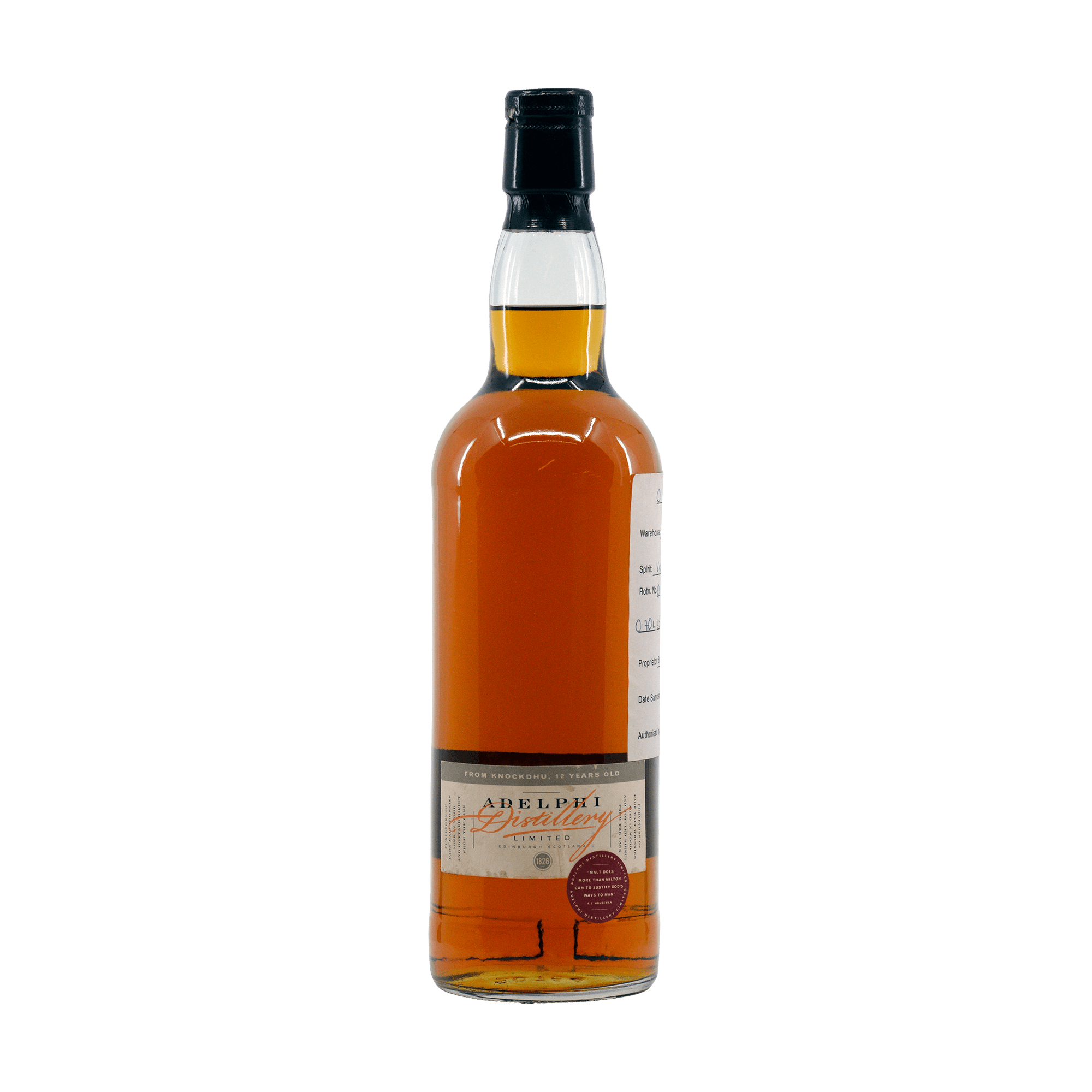 Knockdhu 1989 12 Year Old Adelphi 56.60%