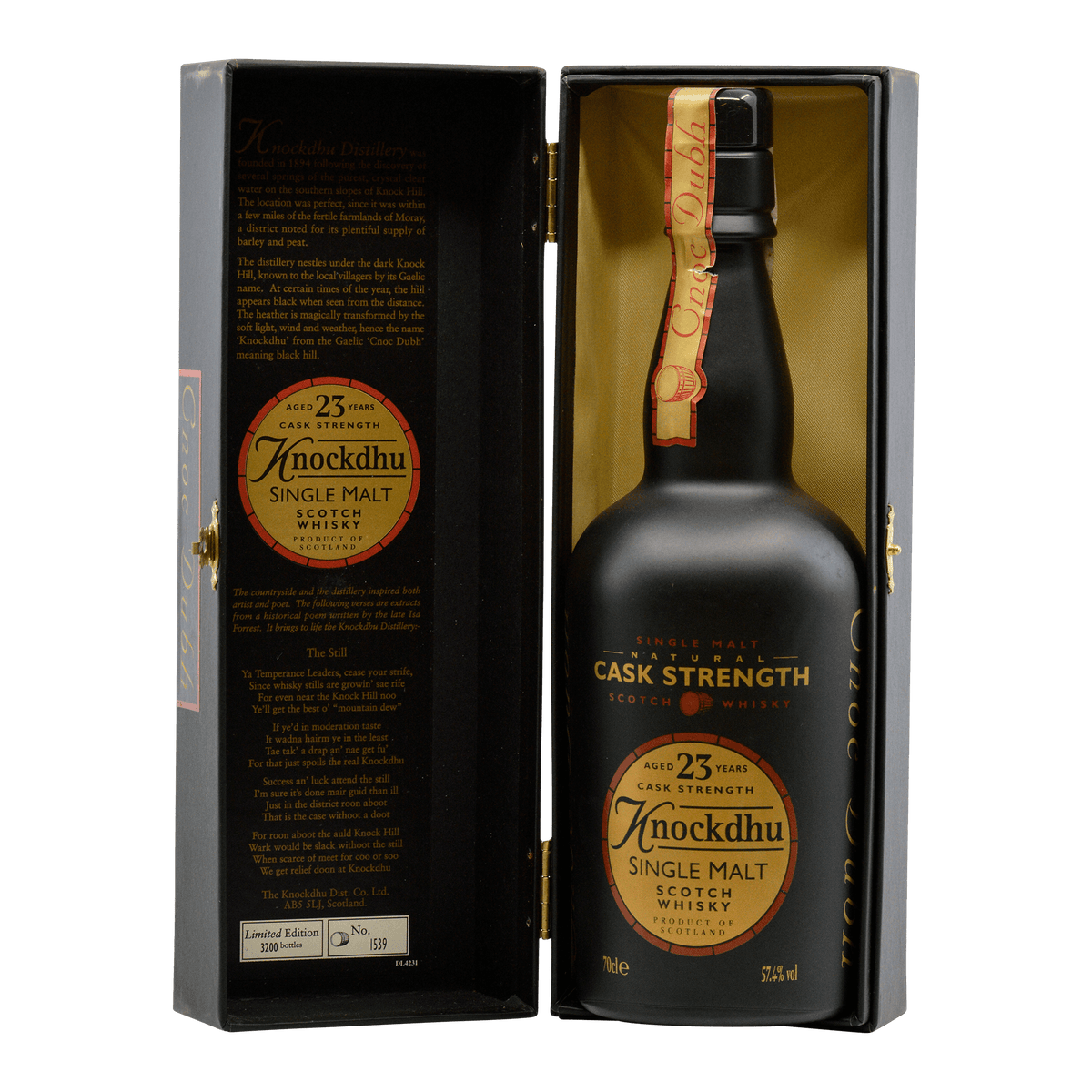 Knockdhu 23 Year Old 'Limited Edition' 57.40%