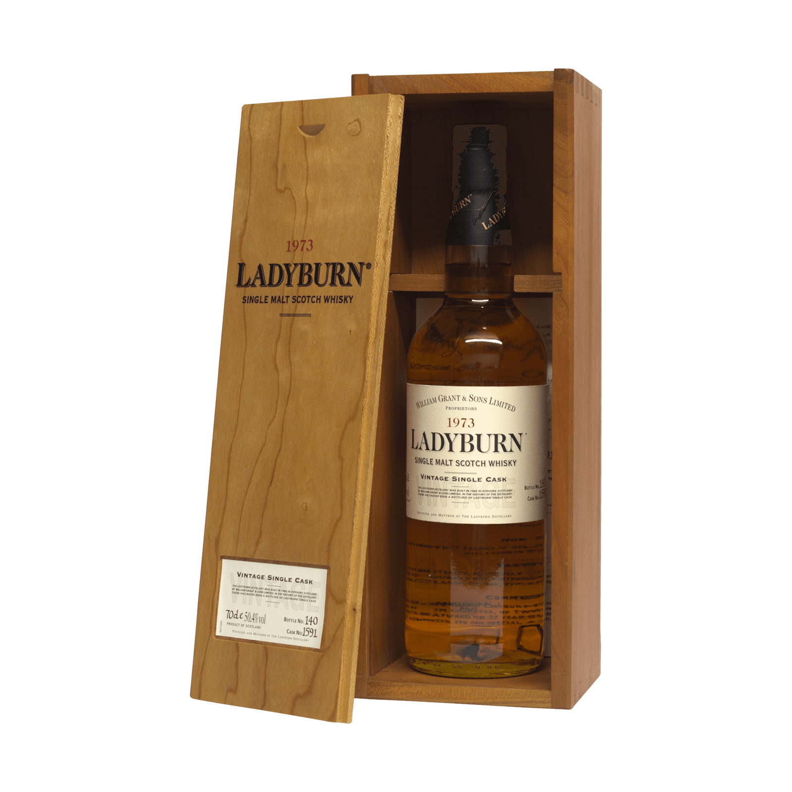 Ladyburn 1973 27 Year Old 50.40% 70cl