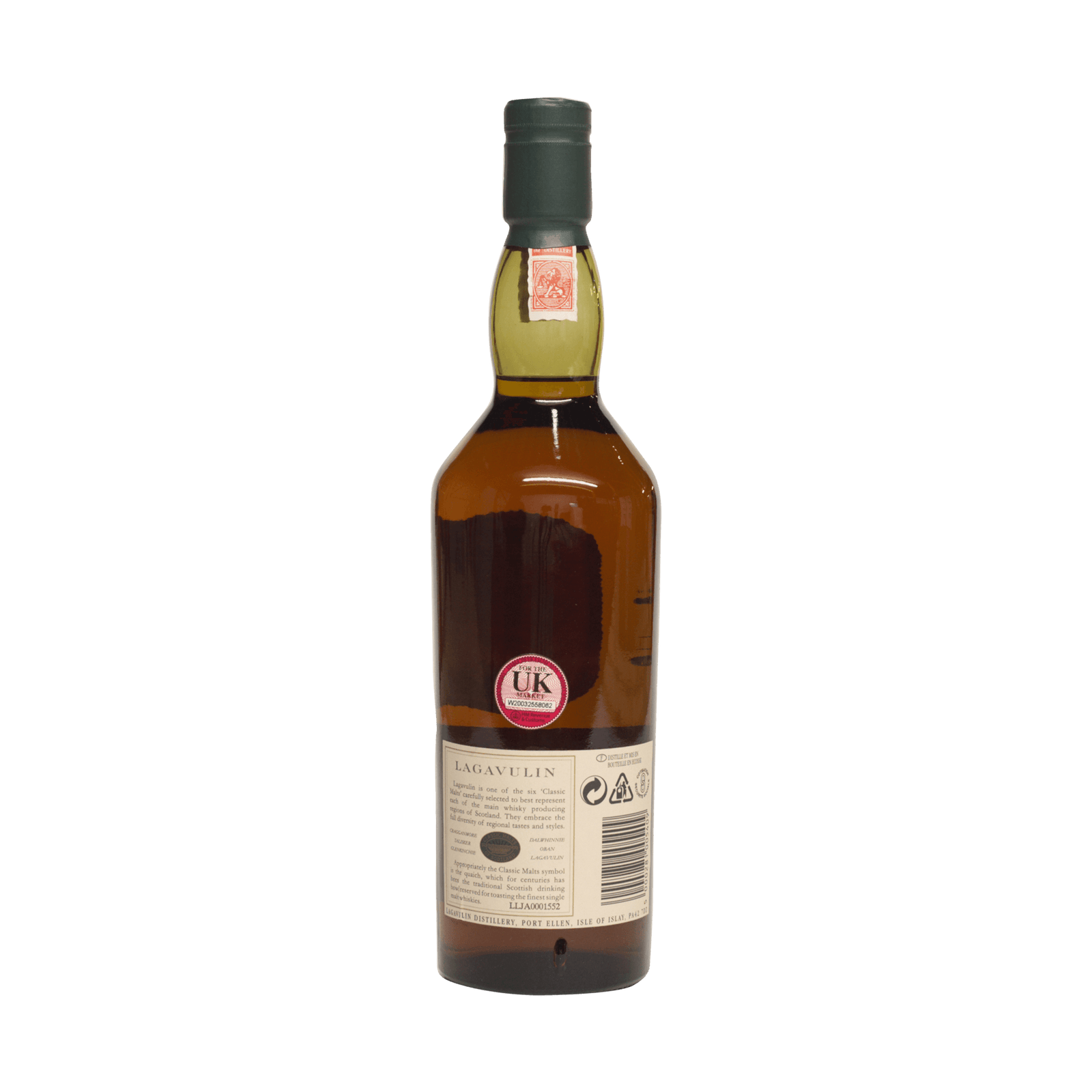 Lagavulin 16 Year Old 'Classic Malts' White Horse 43.00%