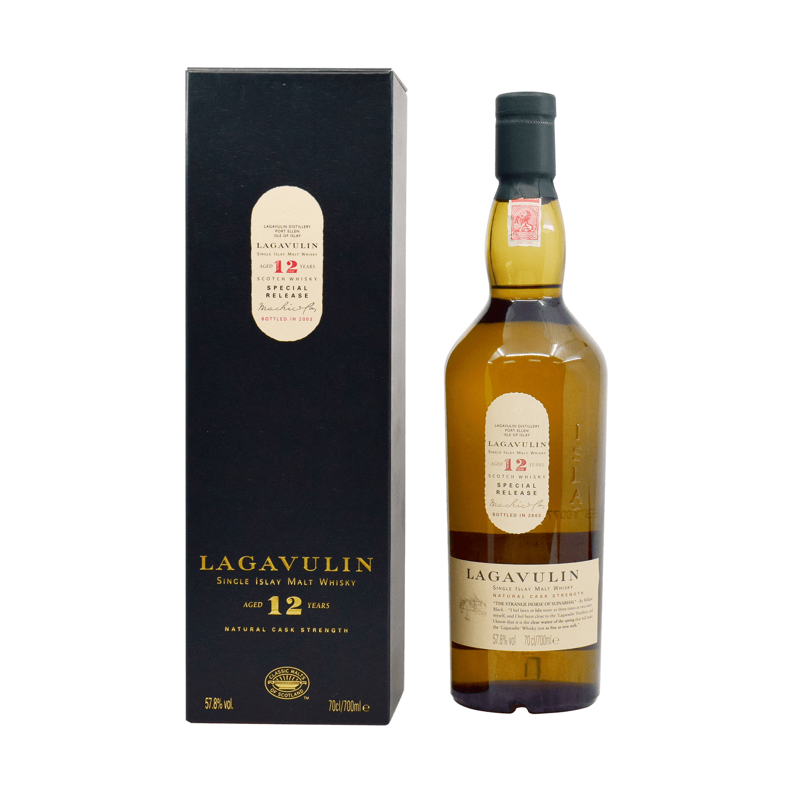 Lagavulin 12 Year Old 'Third Release' 57.80% 70cl