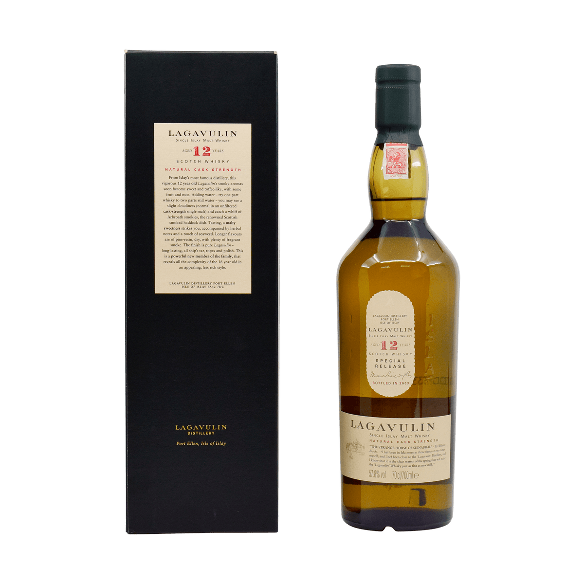 Lagavulin 12 Year Old 'Third Release' 57.80% 70cl