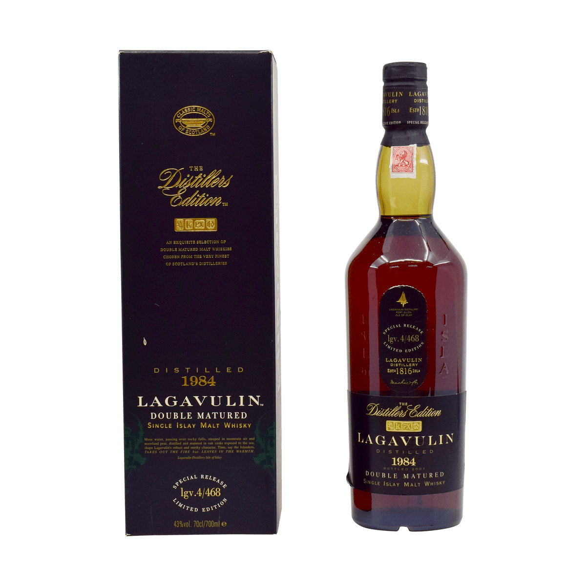 Lagavulin 1984 'The Distillers Edition' 43.00% 70cl