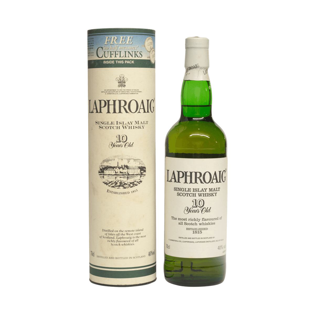 Laphroaig 10 Year Old 40.00% 70cl