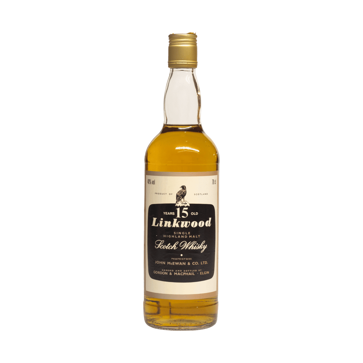 Linkwood 15 Year Old Gordon &amp; MacPhail 40.00% 70cl