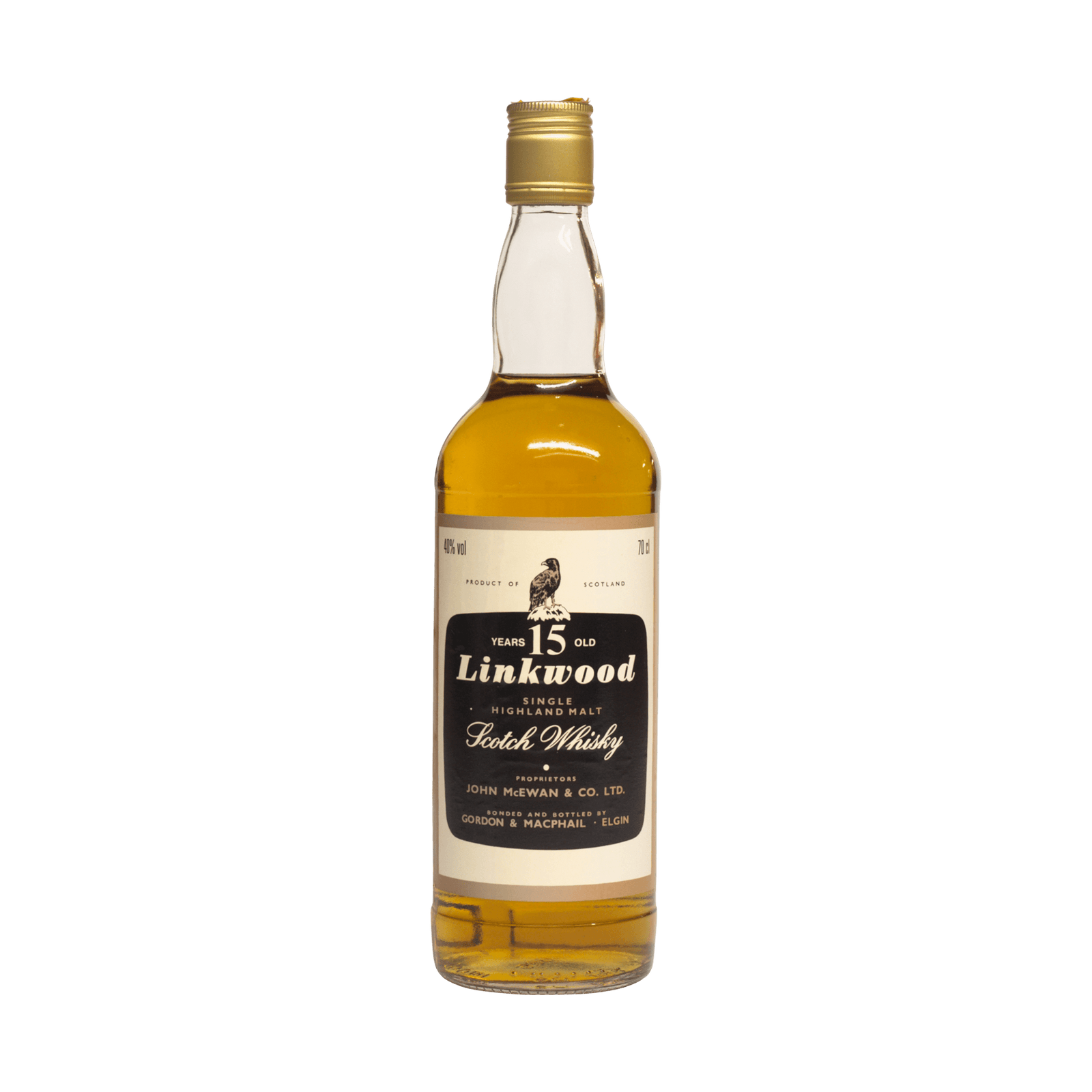 Linkwood 15 Year Old Gordon & MacPhail 40.00% 70cl