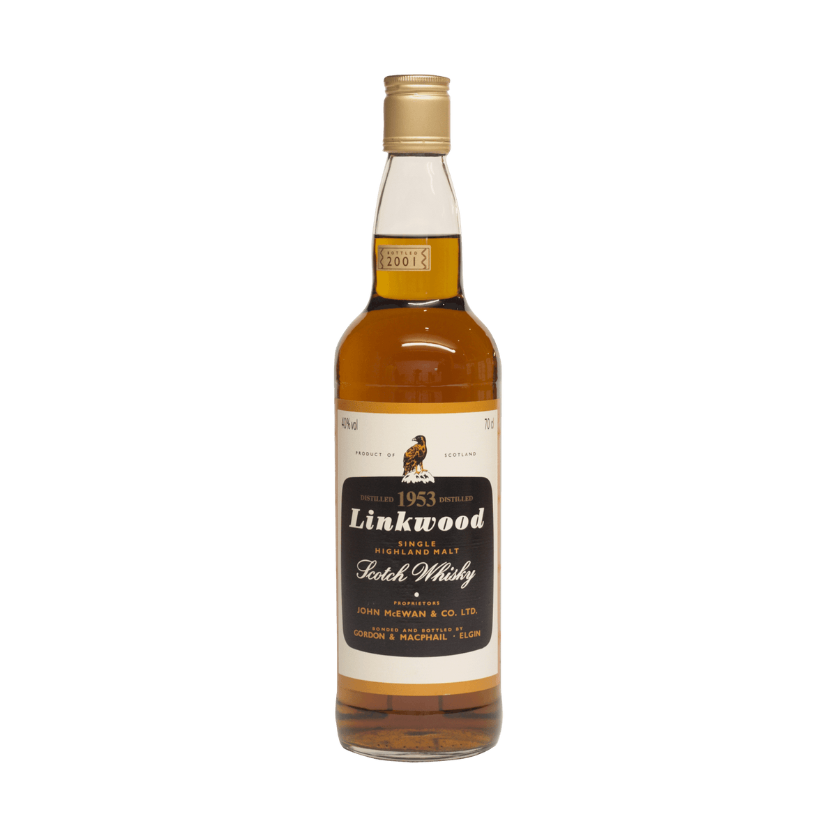 Linkwood 1953 12 Year Old Gordon &amp; MacPhail 40.00%