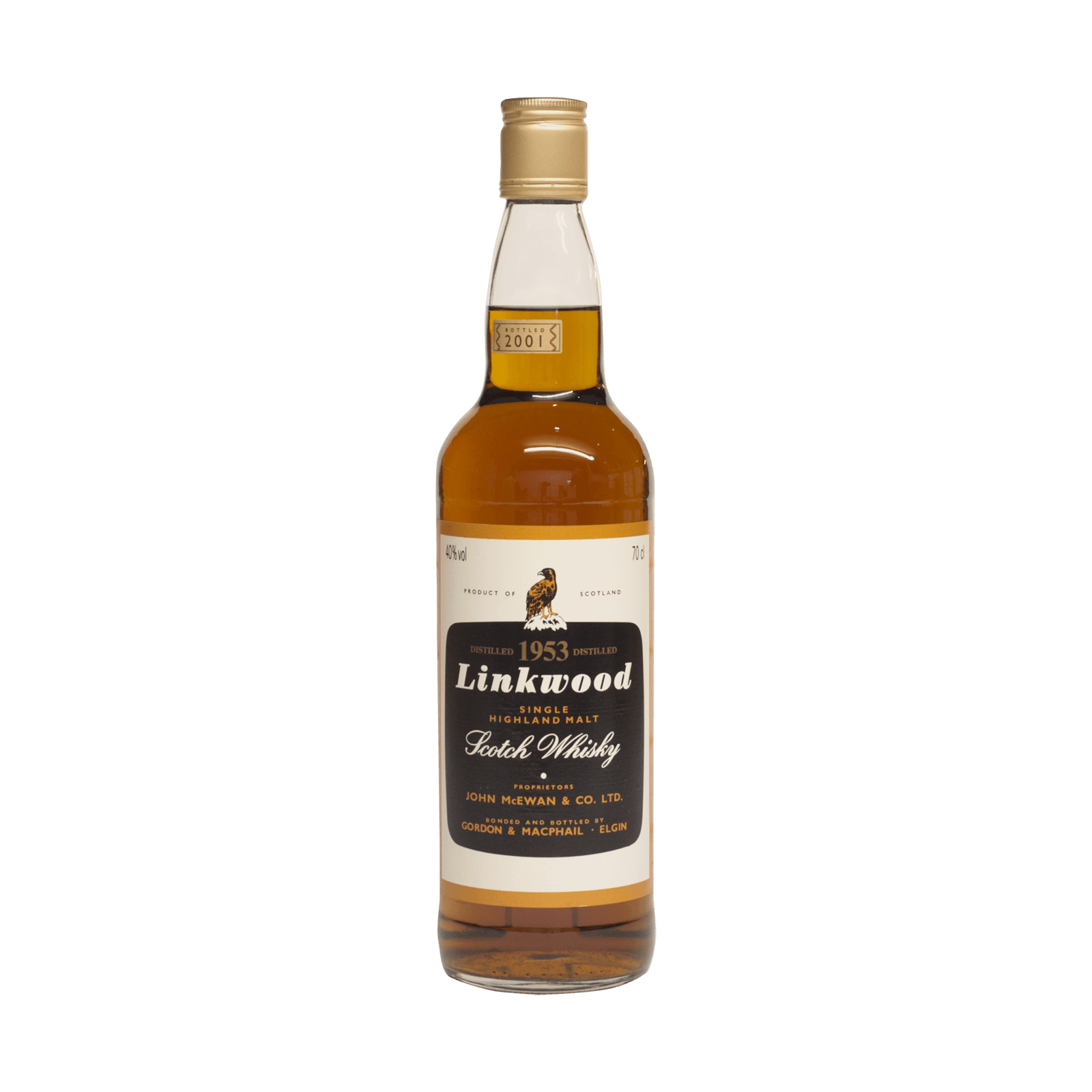Linkwood 1953 12 Year Old Gordon & MacPhail 40.00%