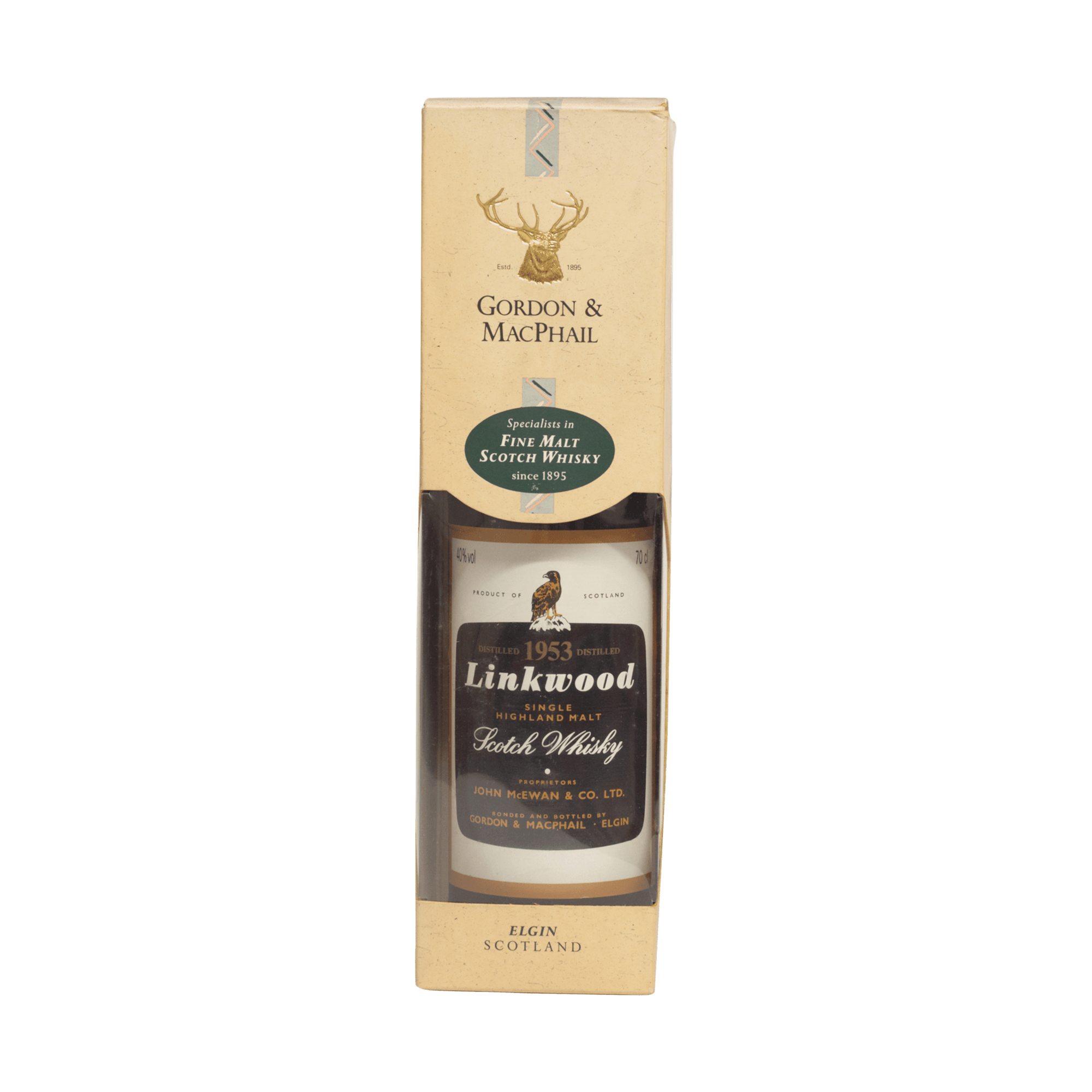 Linkwood 1953 12 Year Old Gordon & MacPhail 40.00%