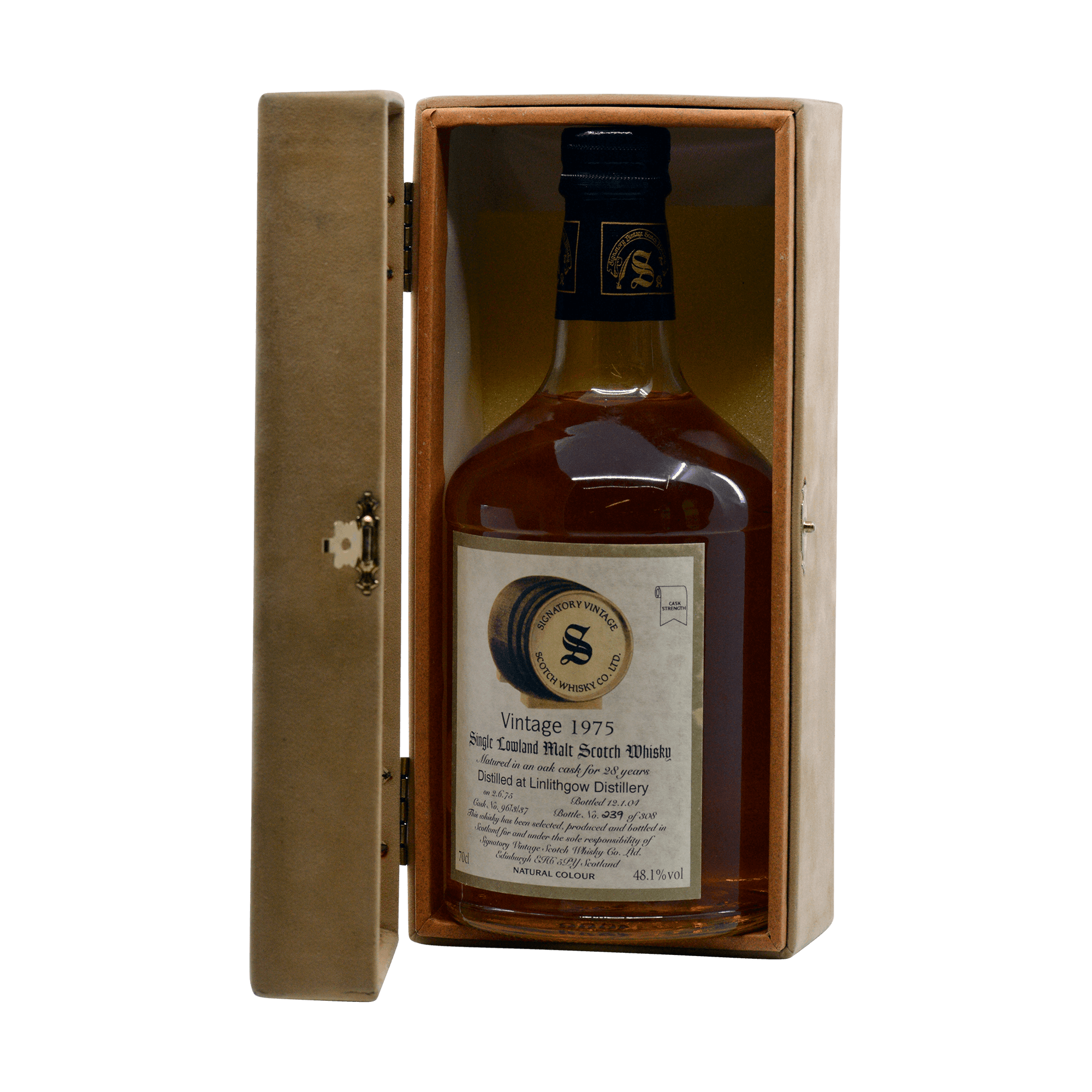 Linlithgow 1975 28 Year Old Signatory Vintage SW 48.10%