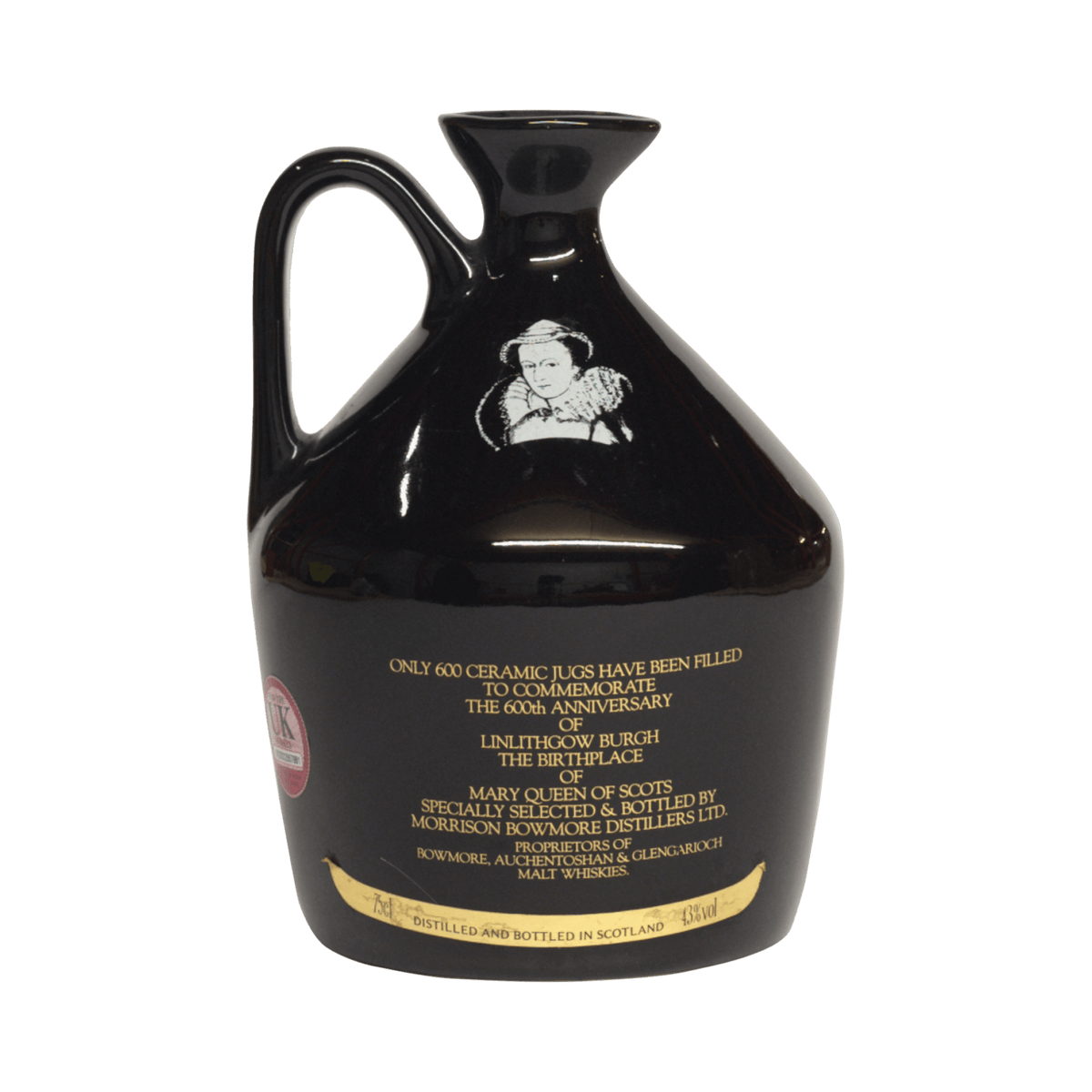 Linlithgow Mary Queen of Scots Morrison Bowmore 43.00%