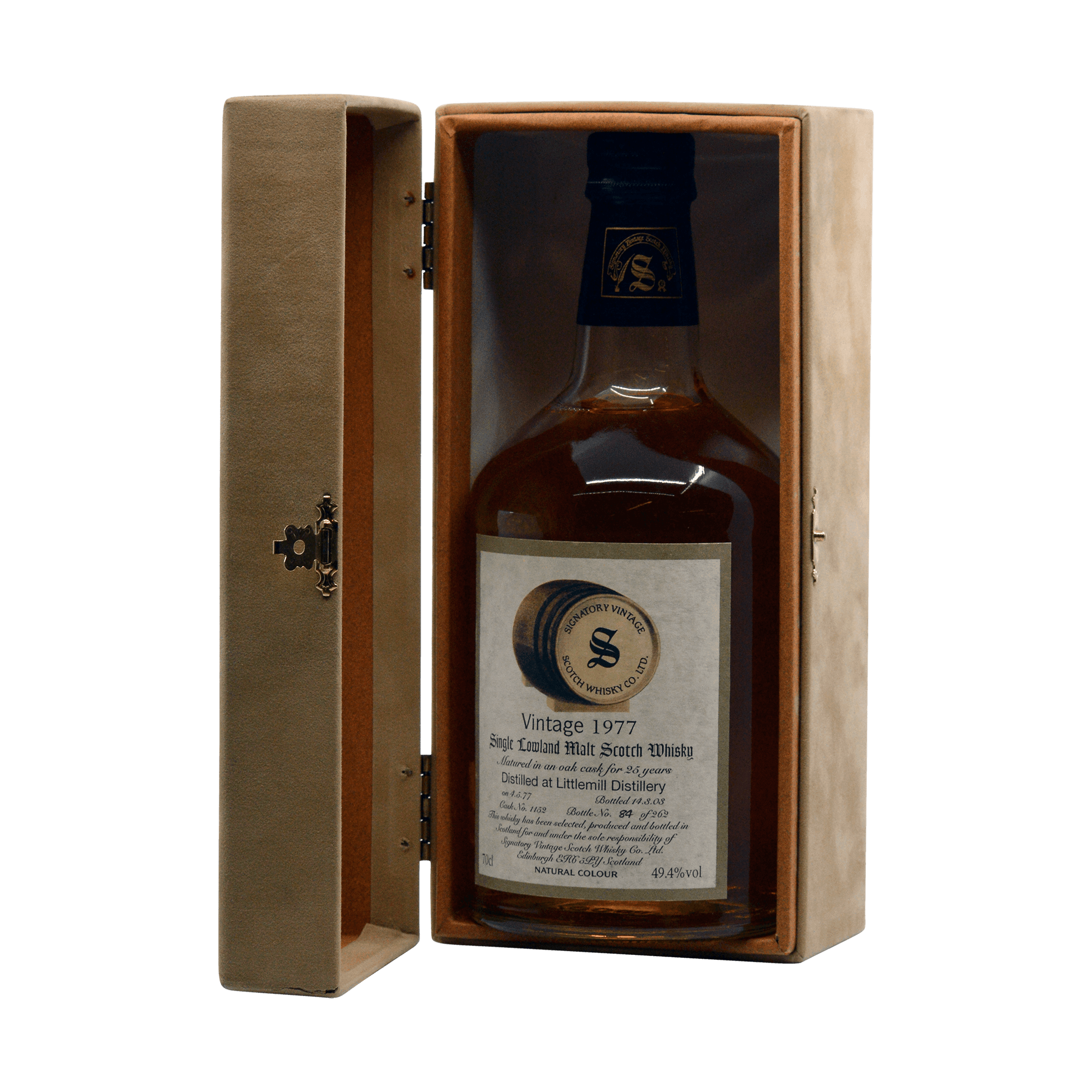 Littlemill 1977 25 Year Old Signatory Vintage SW 49.40%
