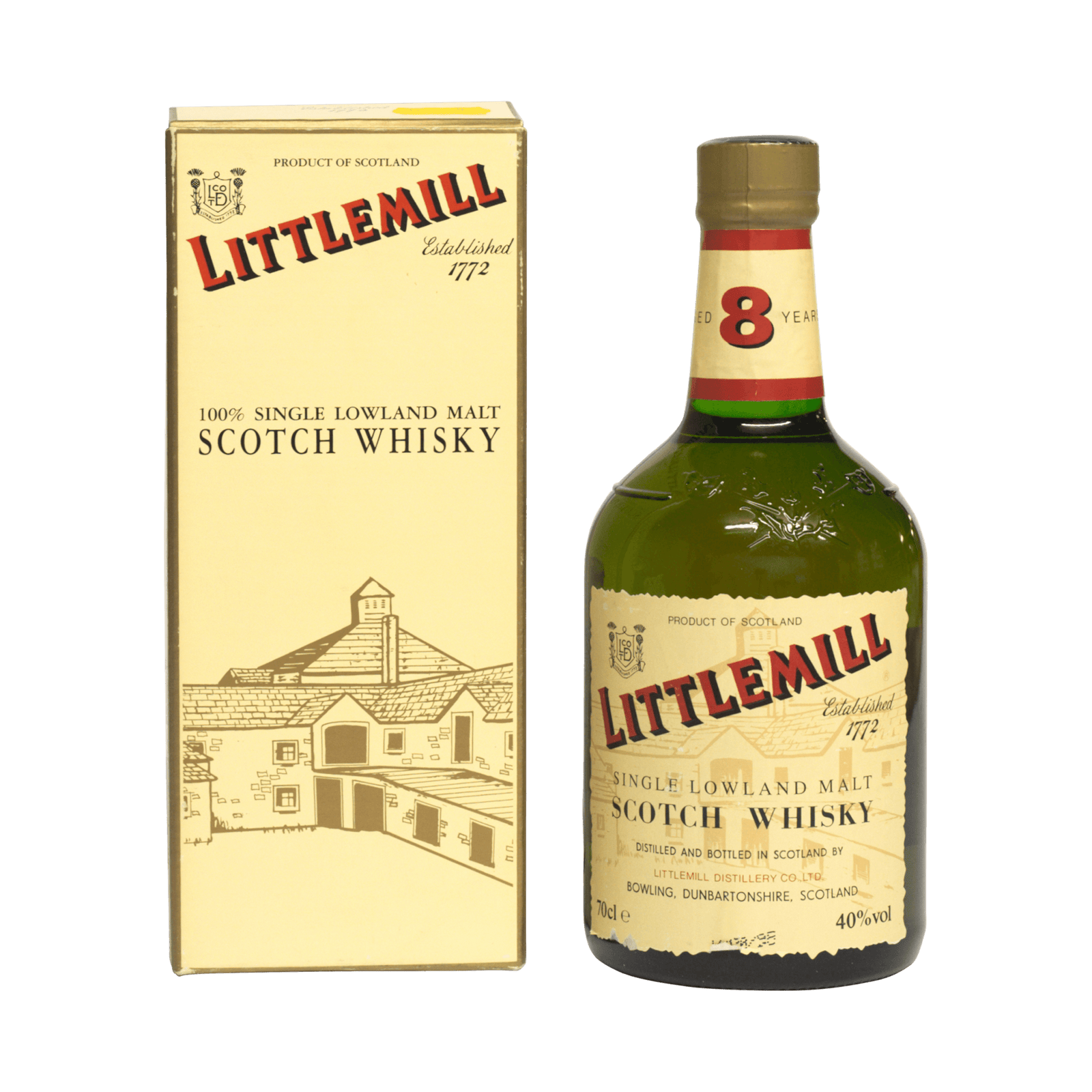 Littlemill 8 Year Old 40.00%