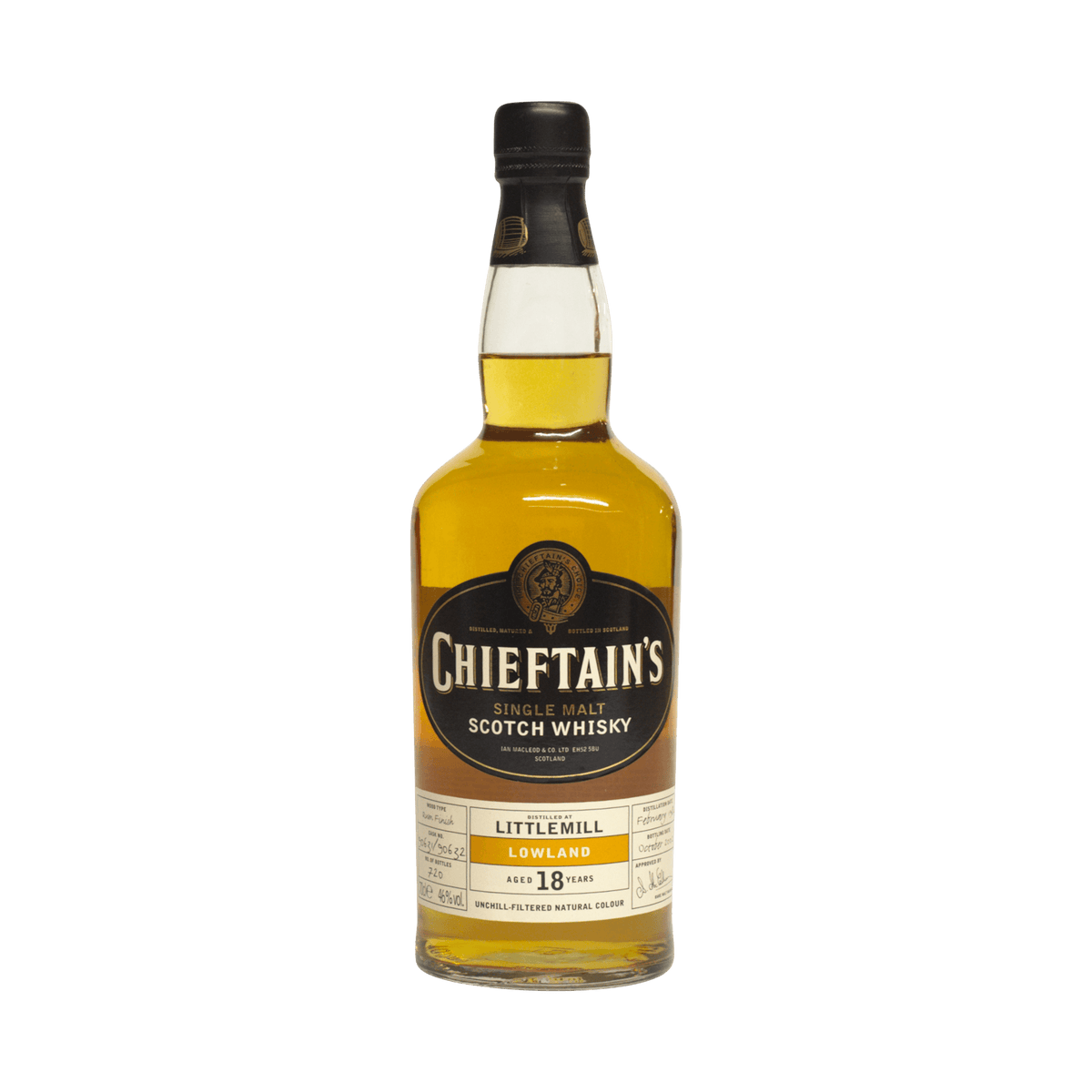 Littlemill 1984 18 Year Old Chieftans 46.00%