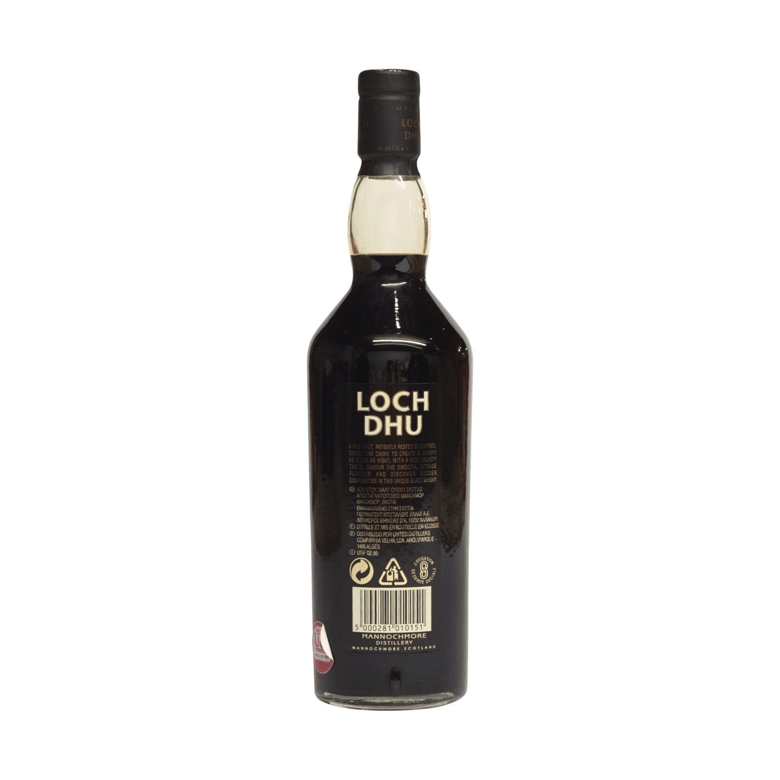 Loch Dhu 10 Year Old Mannochmore 40.00%