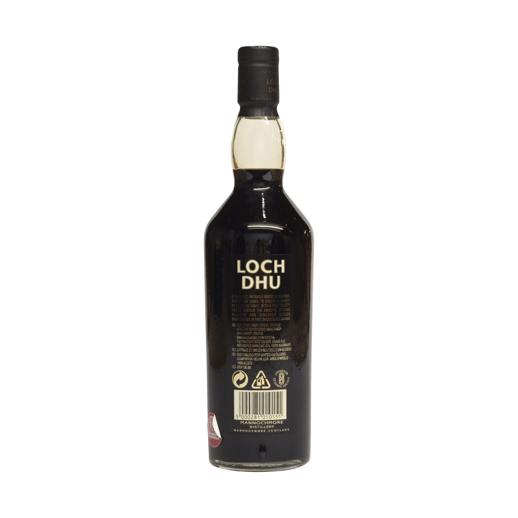 Loch Dhu 10 Year Old Mannochmore 40.00%