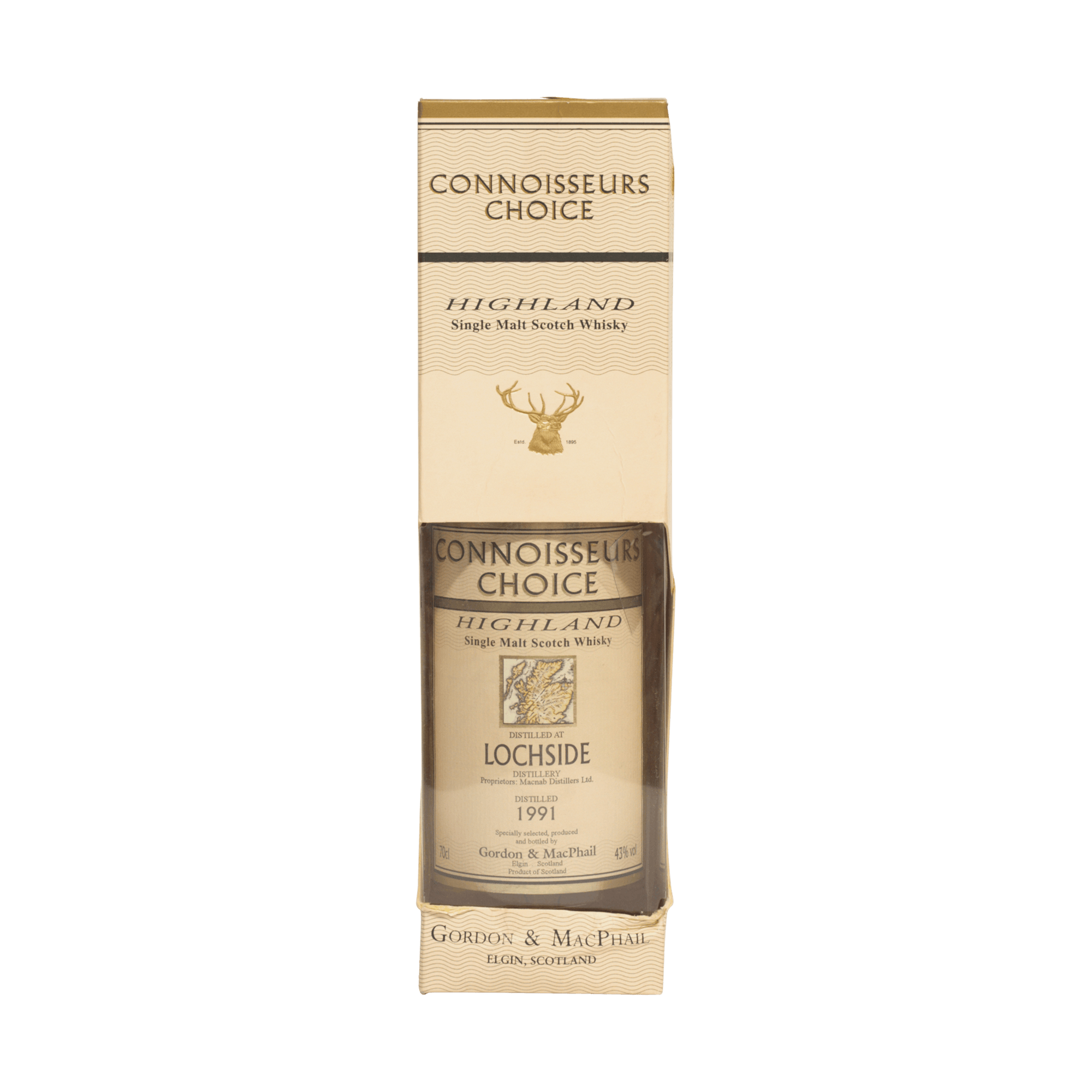 Lochside 1991 'Connoisseurs Choice' Gordon & MacPhail 43.00%