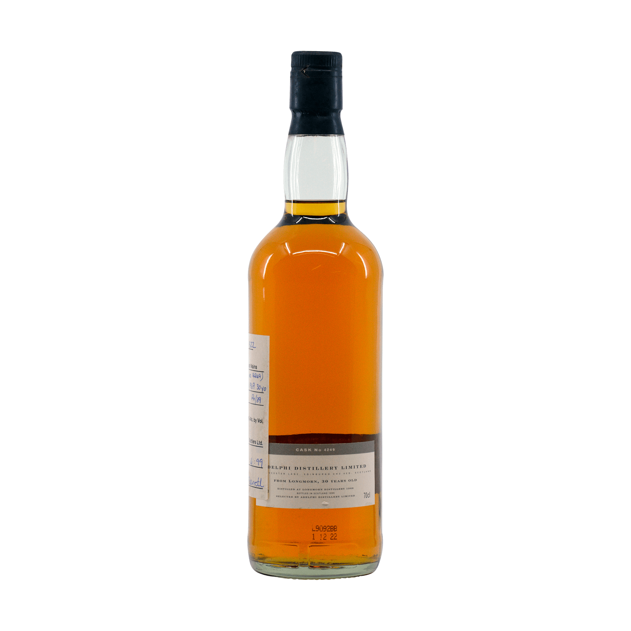 Longmorn 1969 30 Year Old Adelphi 56.70% 70cl - Whisky Business
