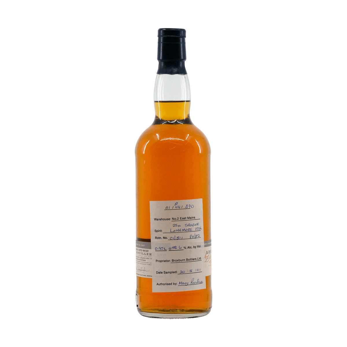 Longmorn 1976 25 Year Old Adelphi 58.60%