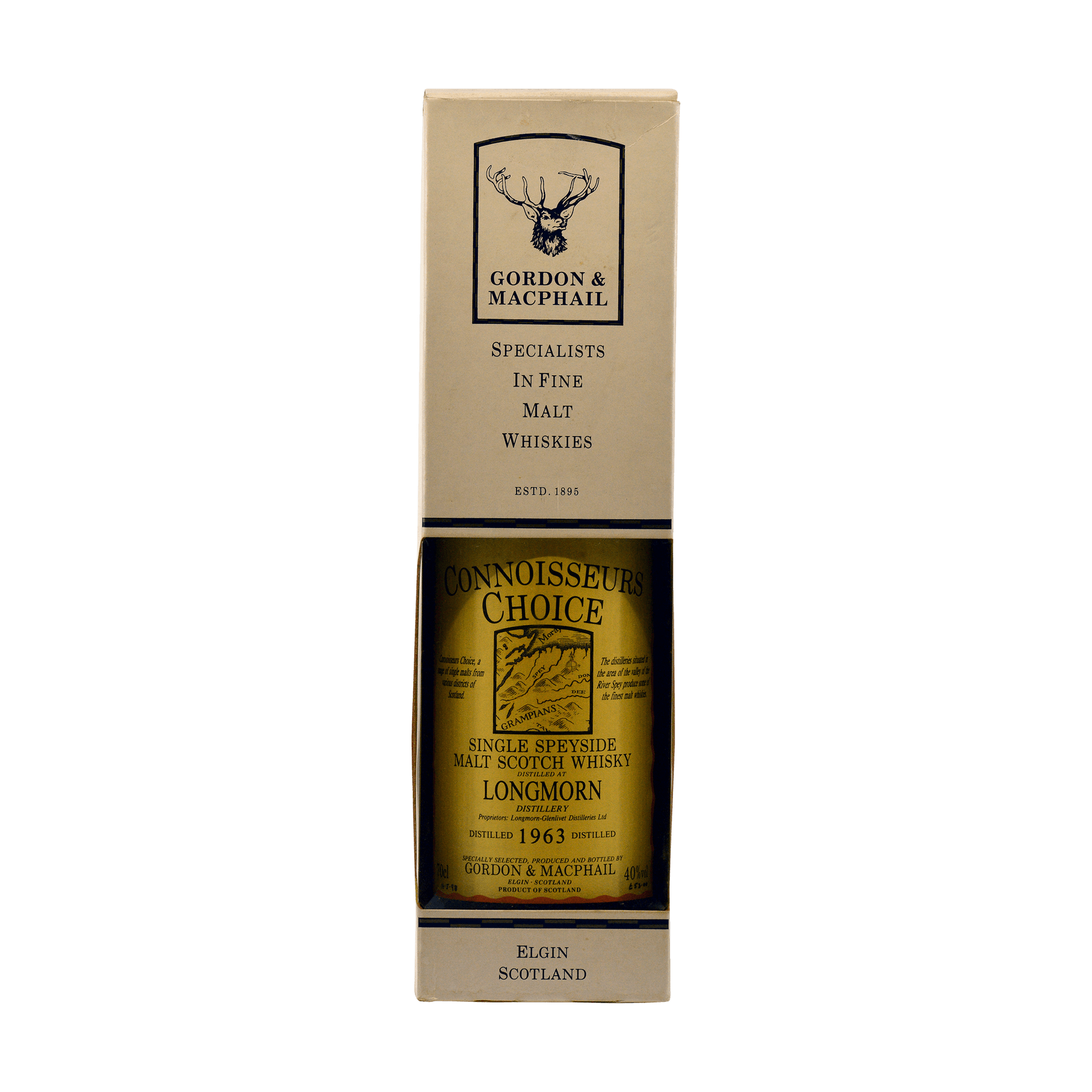 Longmorn 1963 31 Year Old 'Connoisseurs Choice' Gordon & MacPhail 40.00%