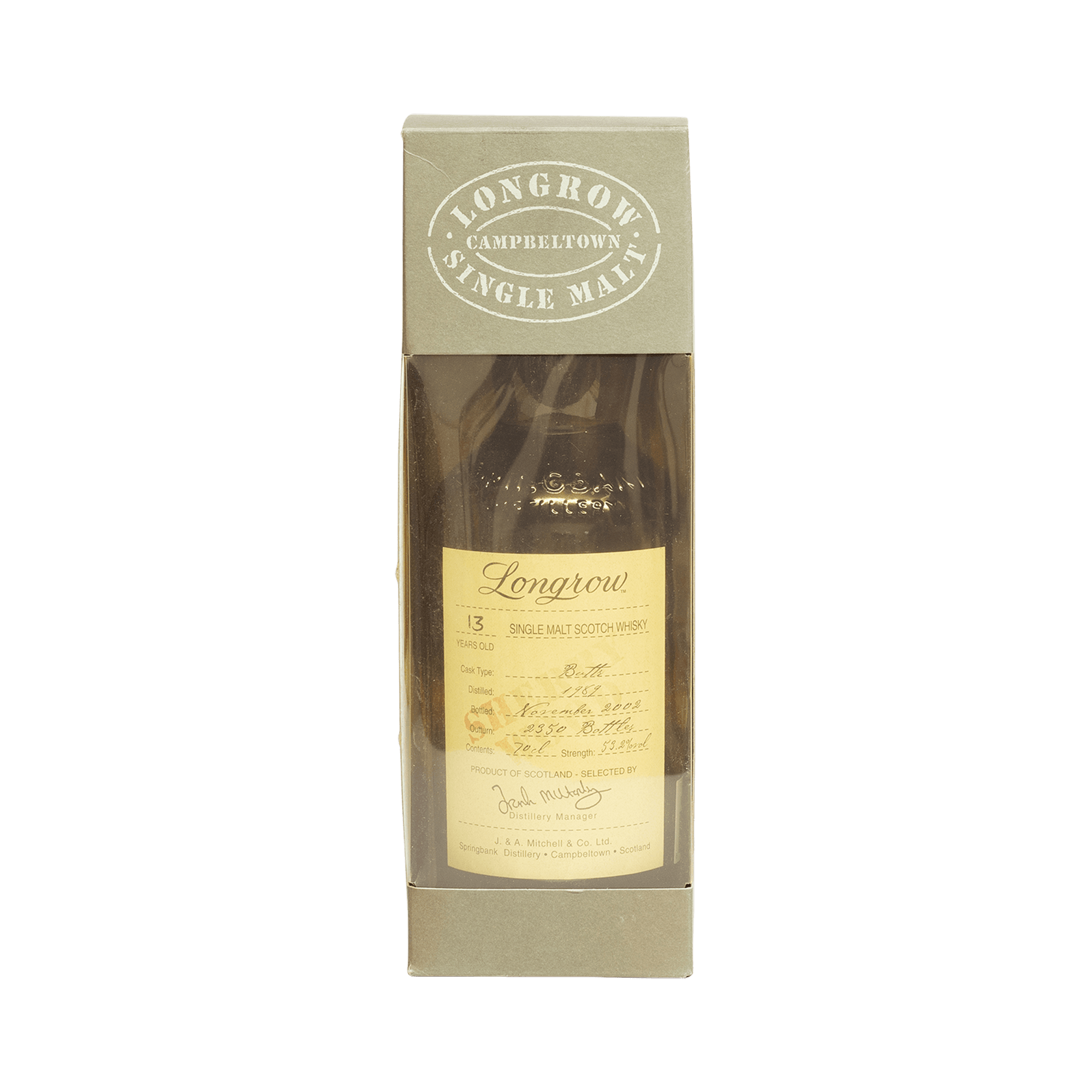Longrow 1989 13 Year Old 53.20%