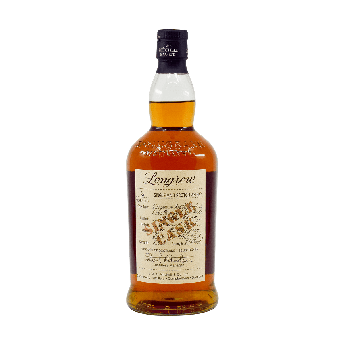 Longrow 2000 6 Year Old &#39;Single Cask&#39; 56.60% 70cl
