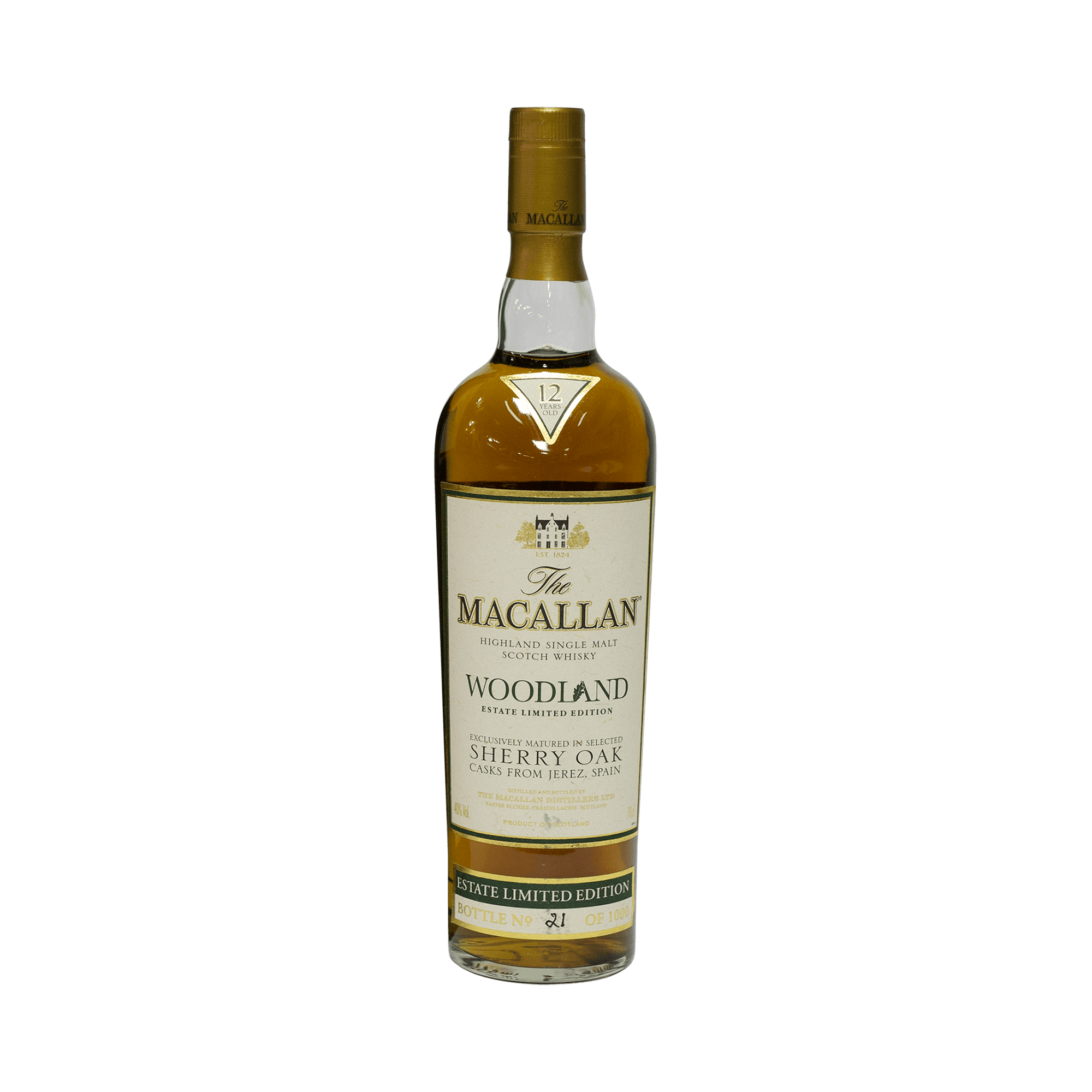 Macallan 12 Year Old 'Woodland Estate Limited Edition' 40.00% 70cl