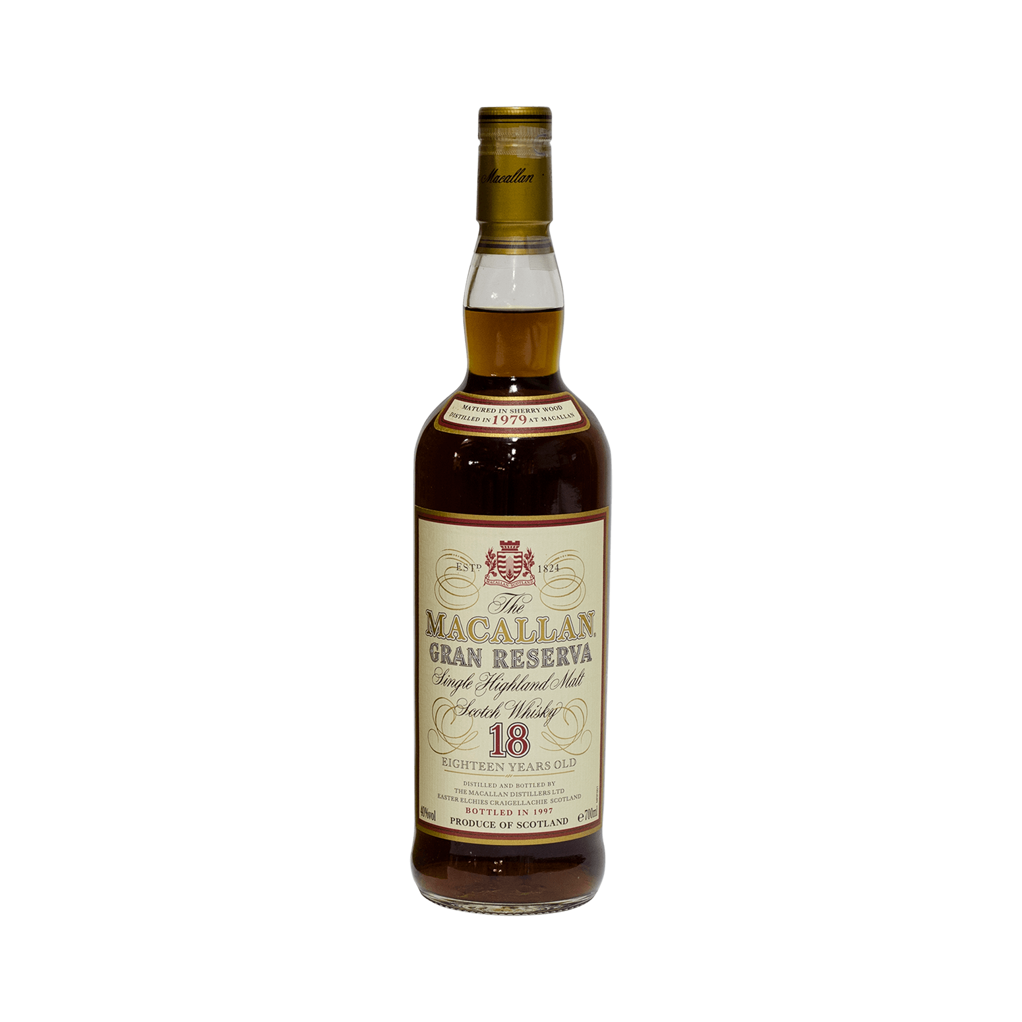 Macallan 1979 18 Year Old 'Gran Reserva