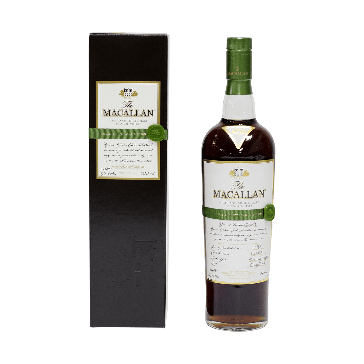 Macallan 1995 13 Year Old 'Easter Elchies' 52.80%