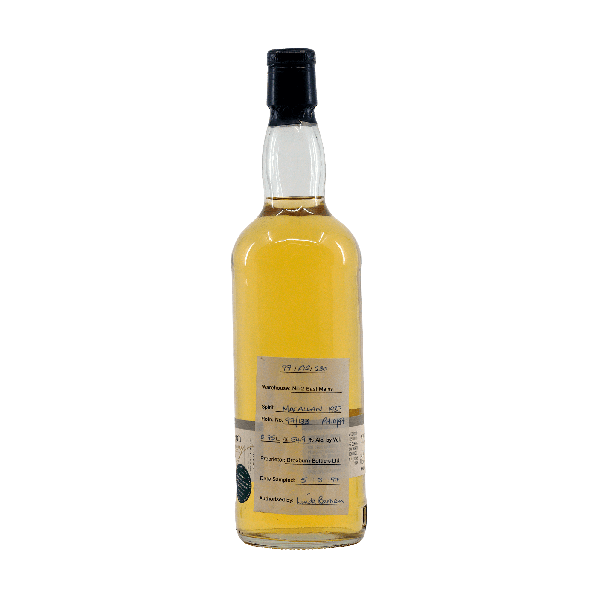 Macallan 1985 12 Year Old Adelphi 54.90%