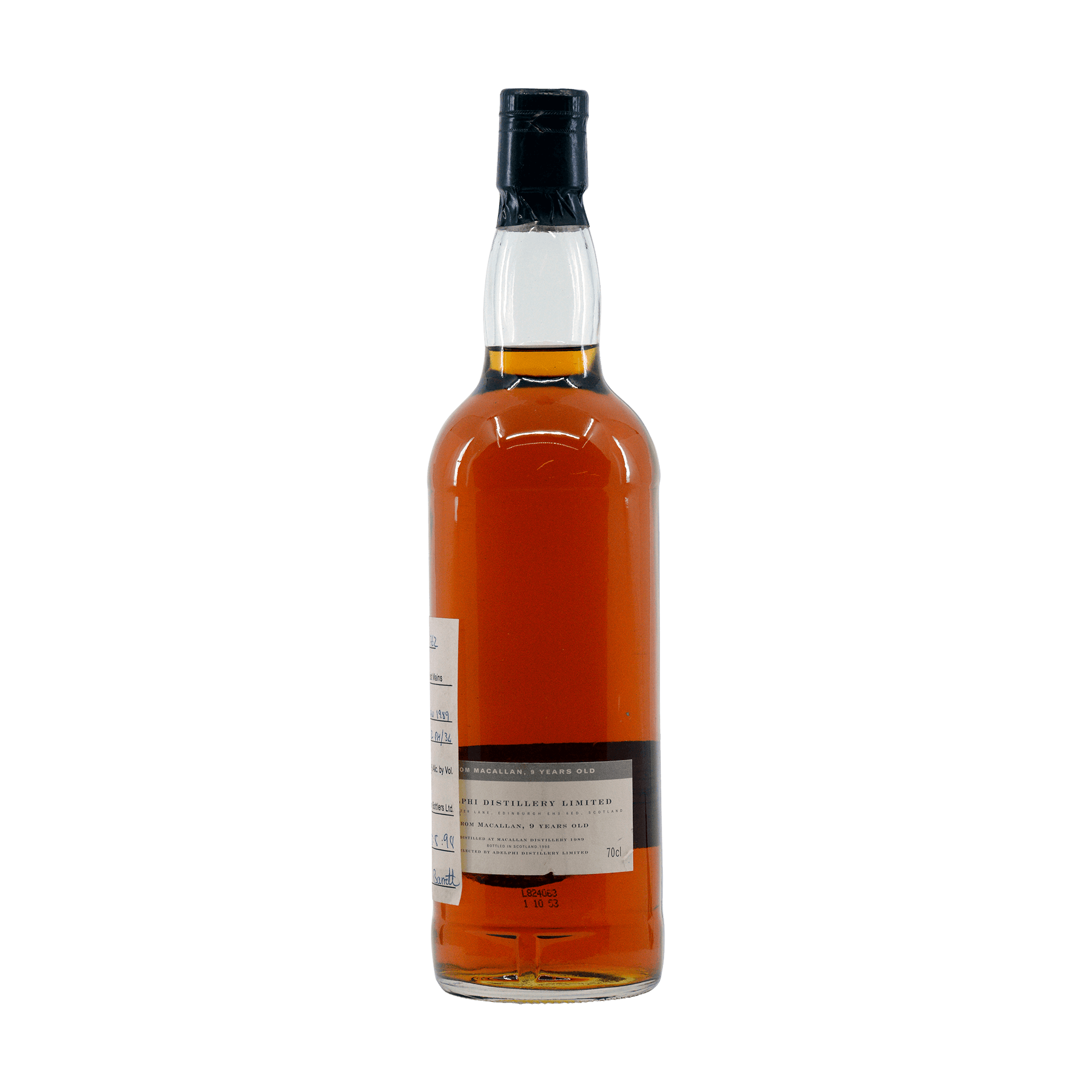 Macallan 1989 9 Year Old Adelphi 58.20%
