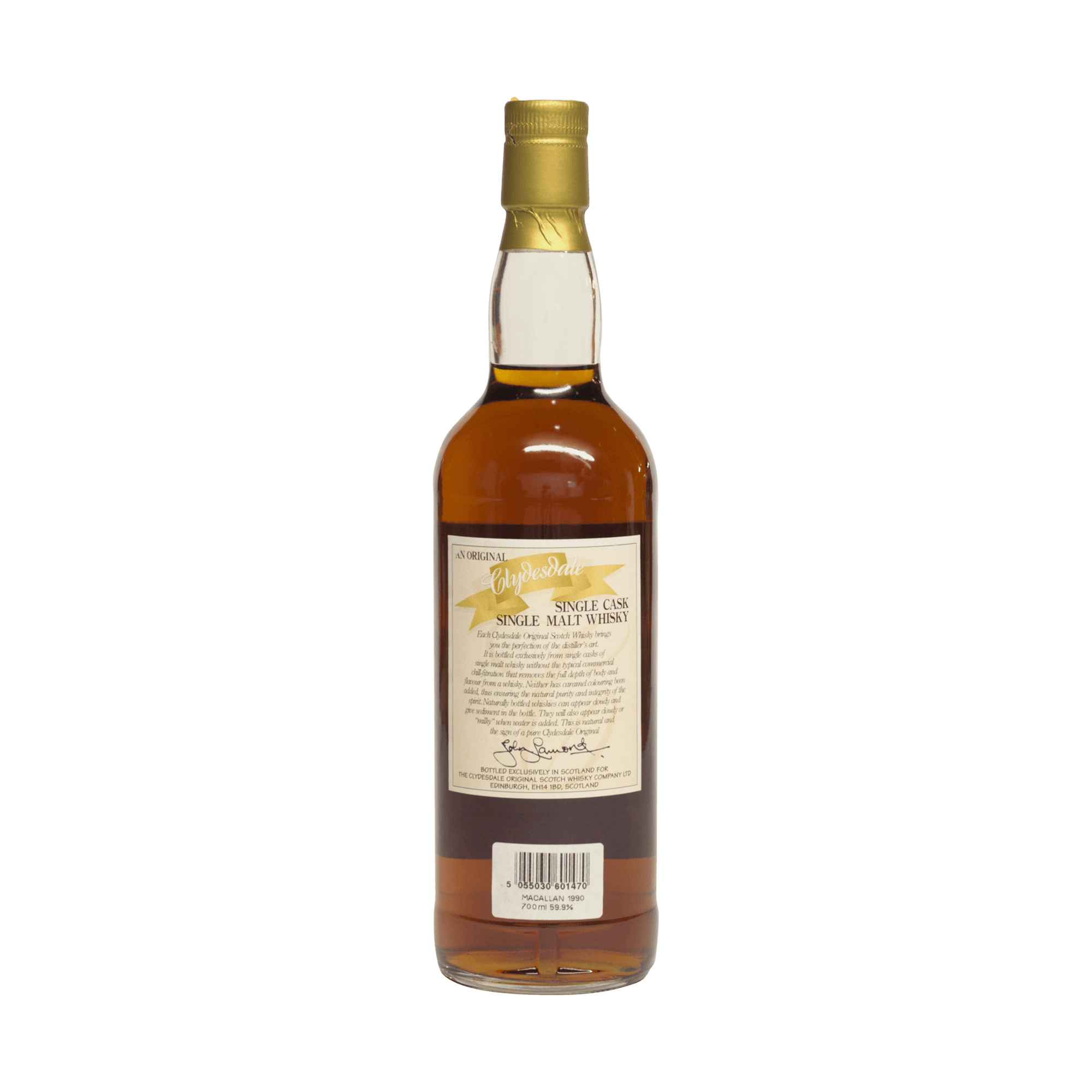 Macallan 1990 11 Year Old The Clydesdale Single Cask 59.90%