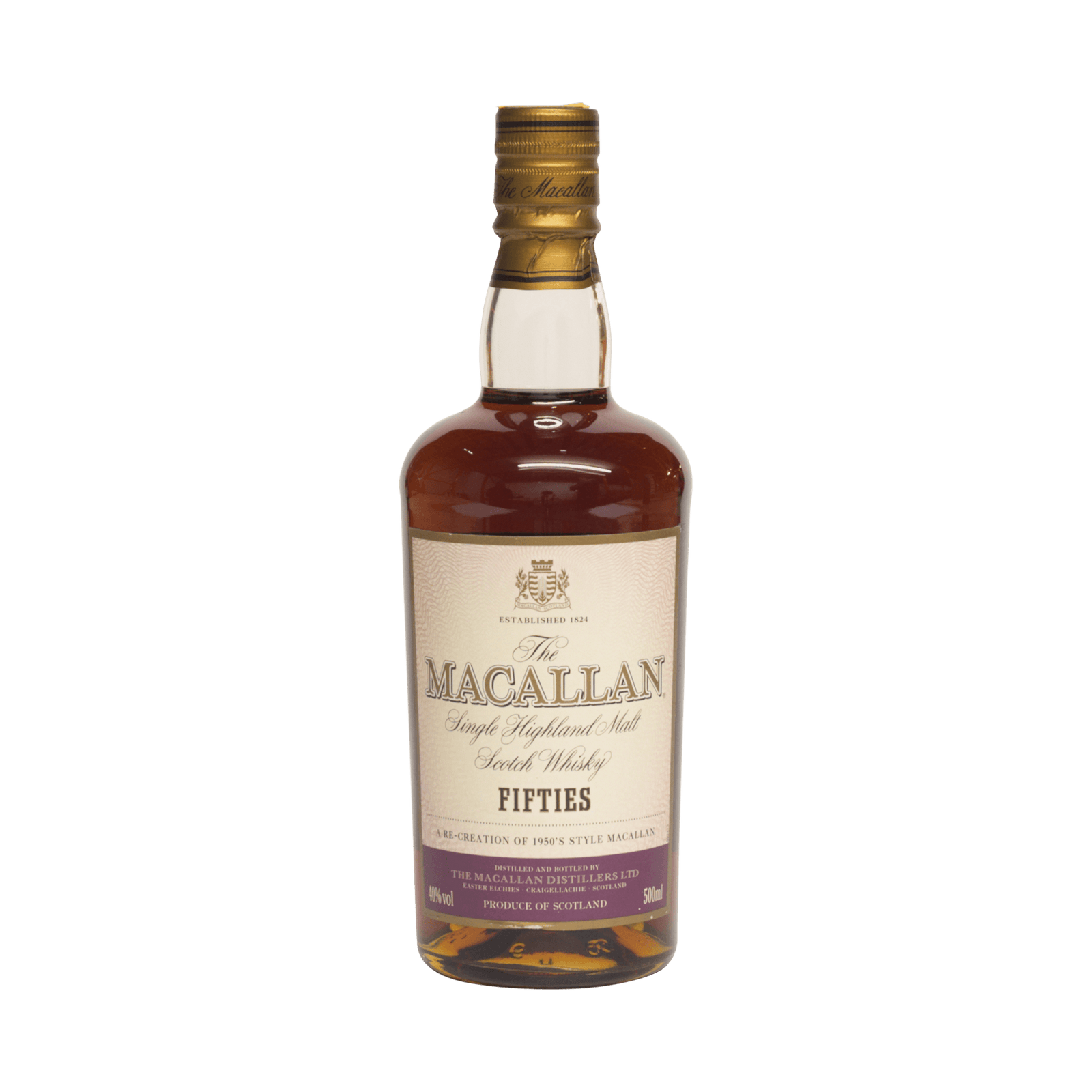 Macallan 10 Year Old ‘Fifties’ 40.00% 50cl