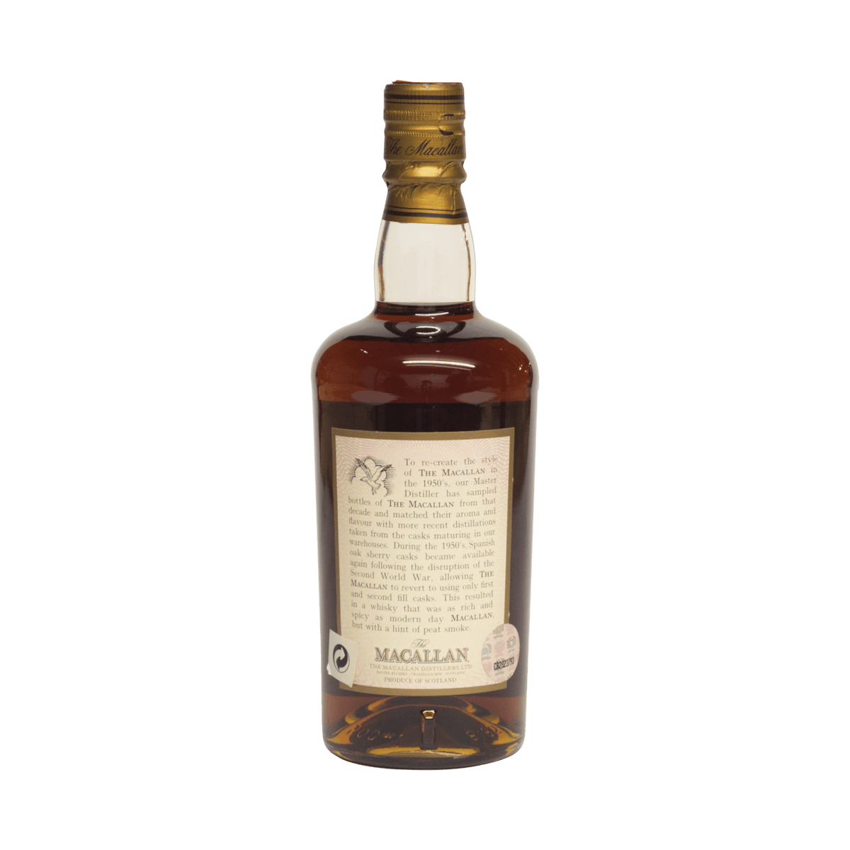 Macallan 10 Year Old ‘Fifties’ 40.00% 50cl