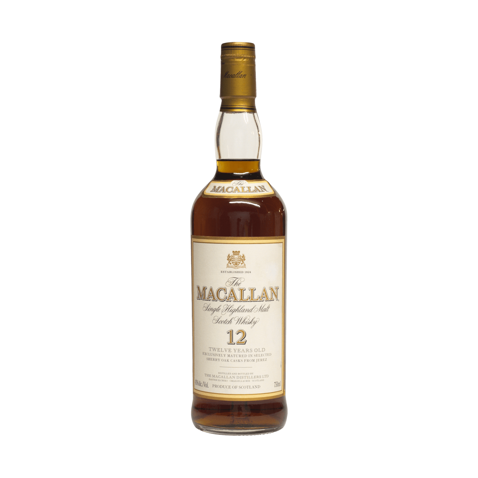Macallan 12 Year Old 40.00% 75cl