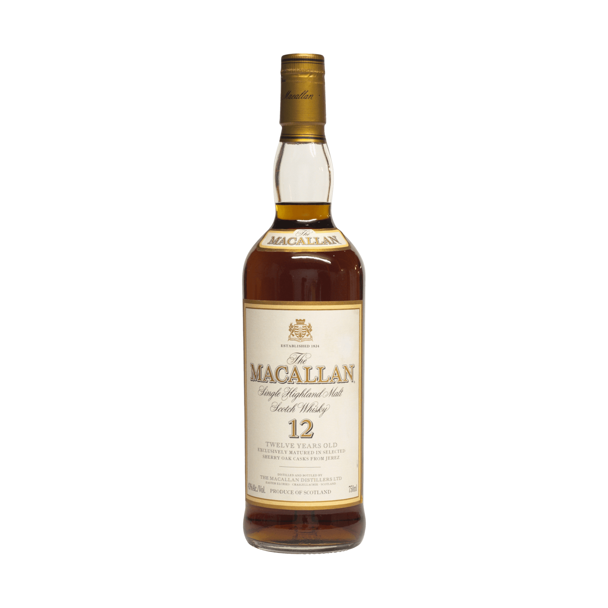 Macallan 12 Year Old 40.00% 75cl